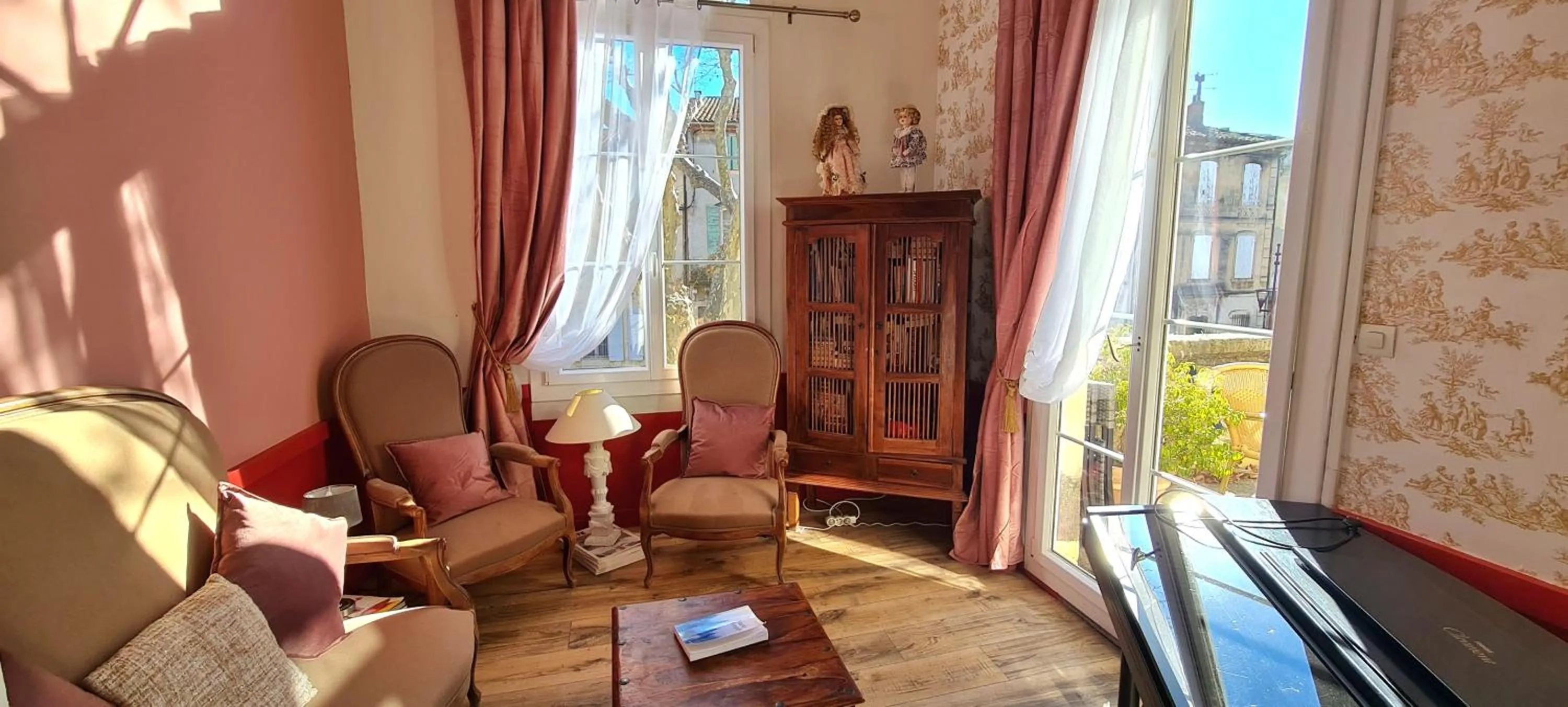 Living room in Hotel Des Artistes