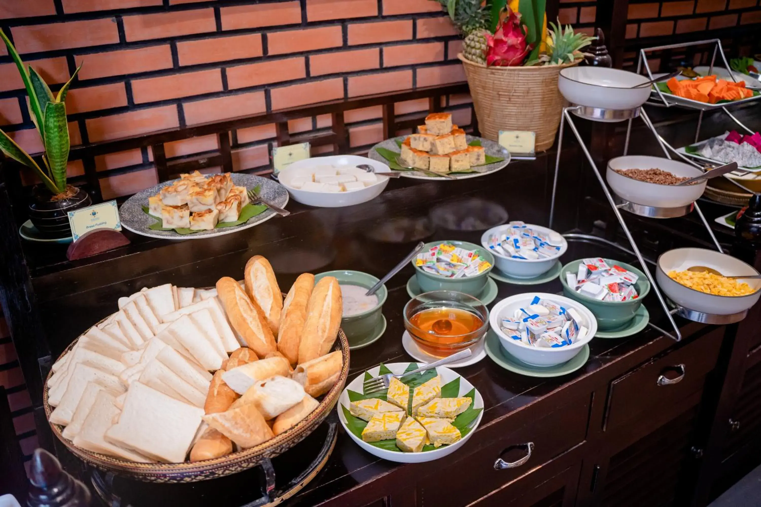 Buffet breakfast in Sokchea Angkor Hotel Buffet breakfast in Sokchea Angkor Hotel