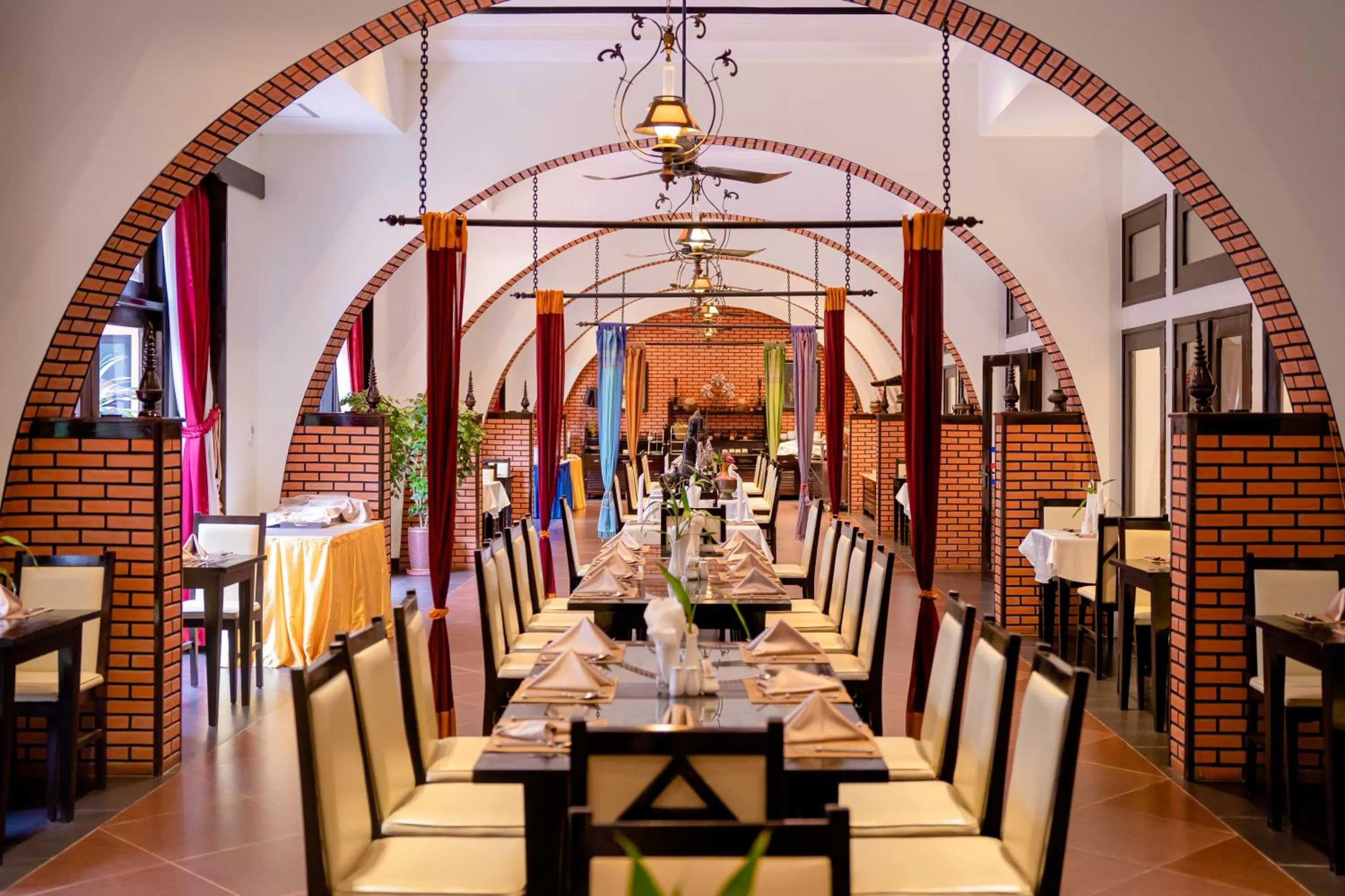 Decorative detail in Sokchea Angkor Hotel