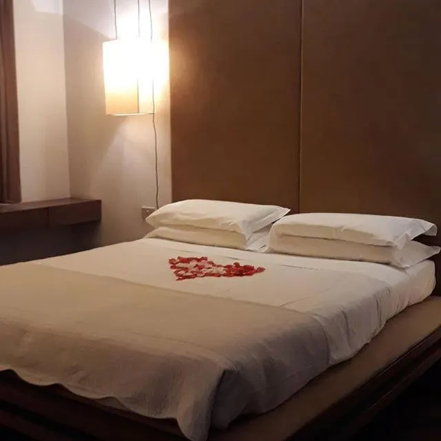 Bed in La Torre wine resort