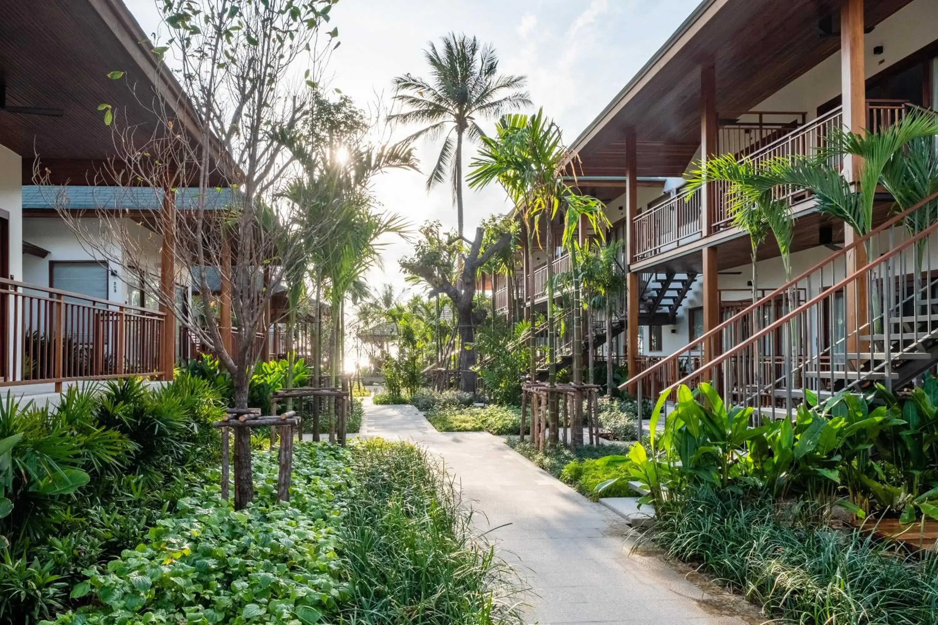 Property building in Banana Fan Sea Resort Property building in Banana Fan Sea Resort