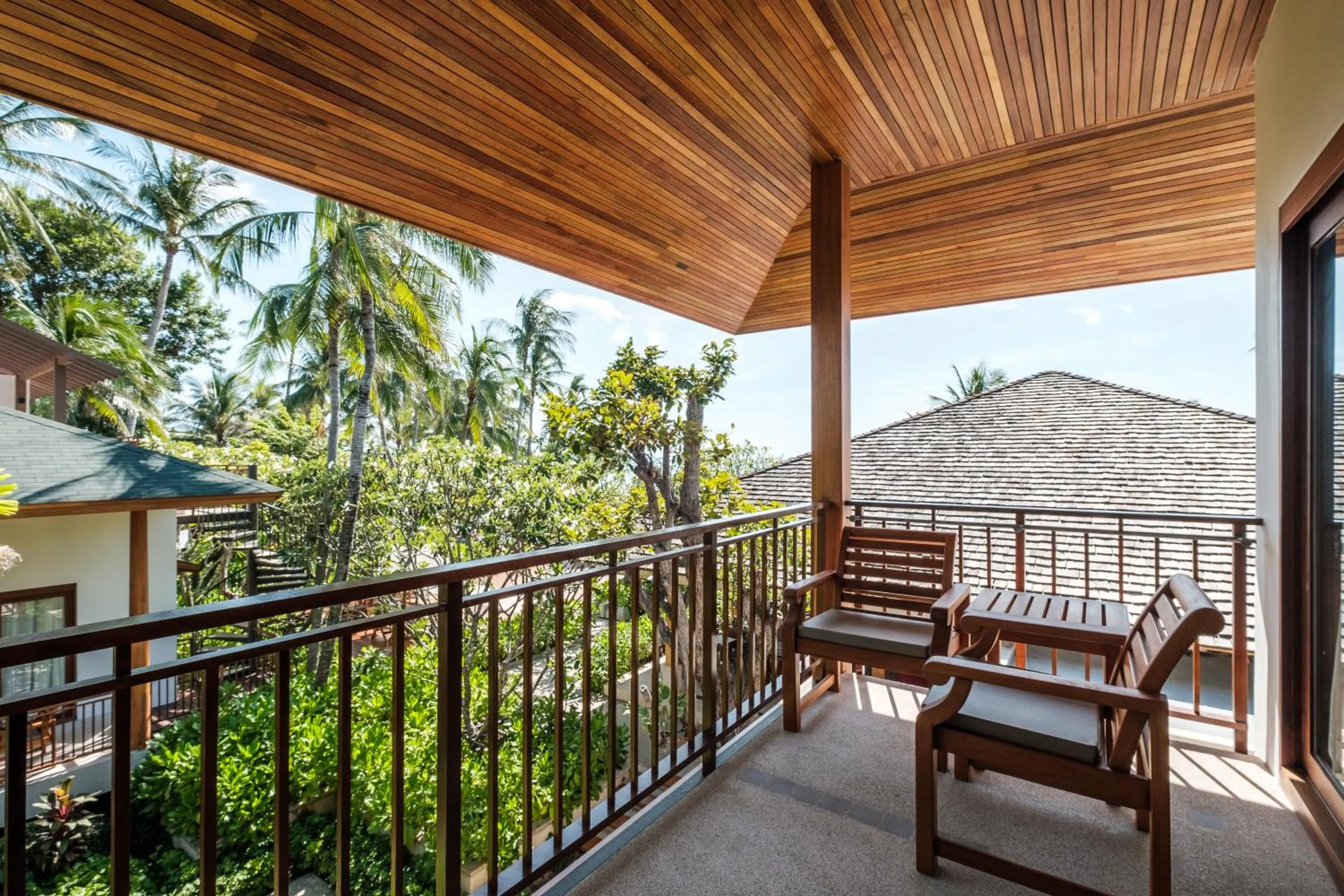 Balcony/Terrace in Banana Fan Sea Resort