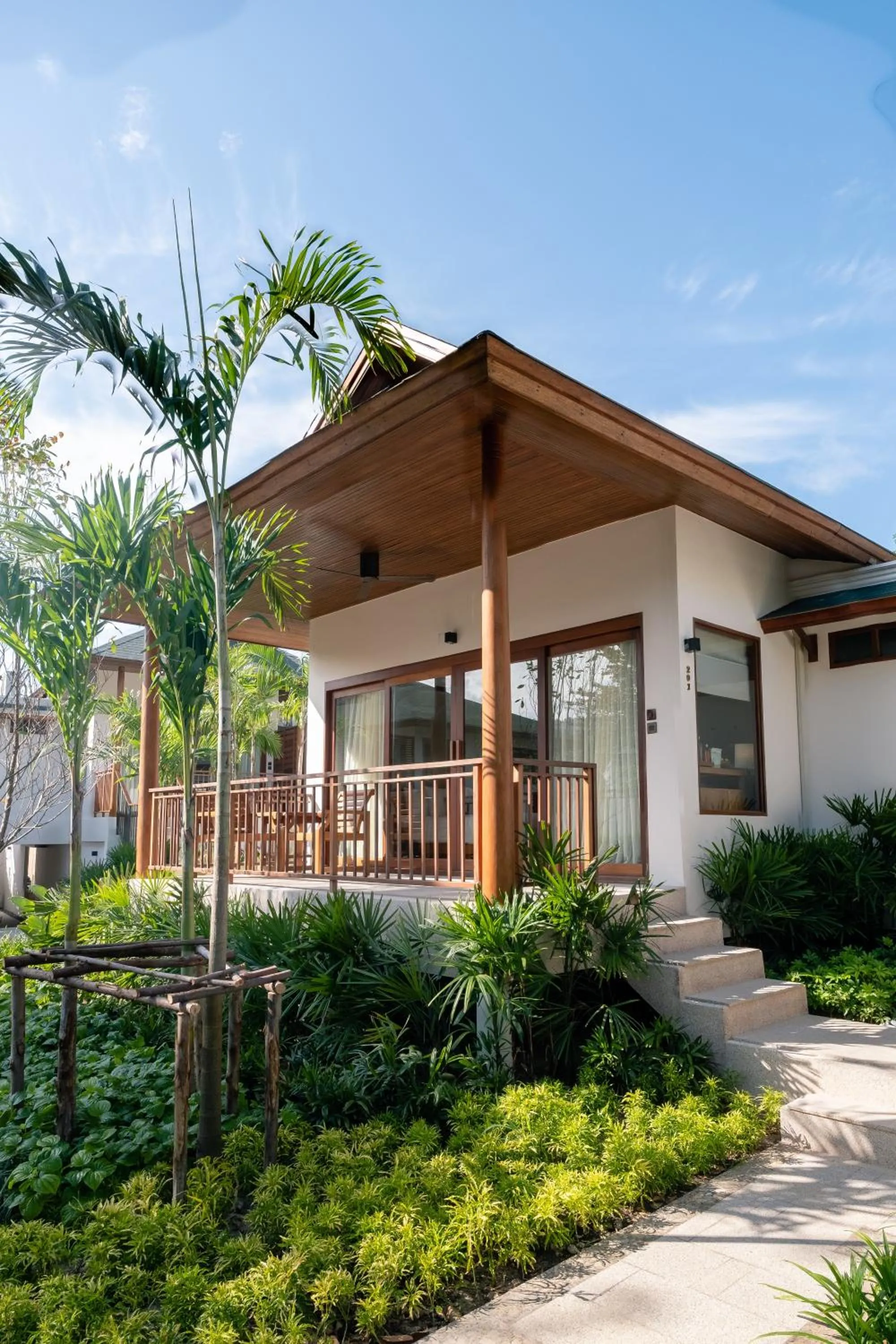 Balcony/Terrace in Banana Fan Sea Resort
