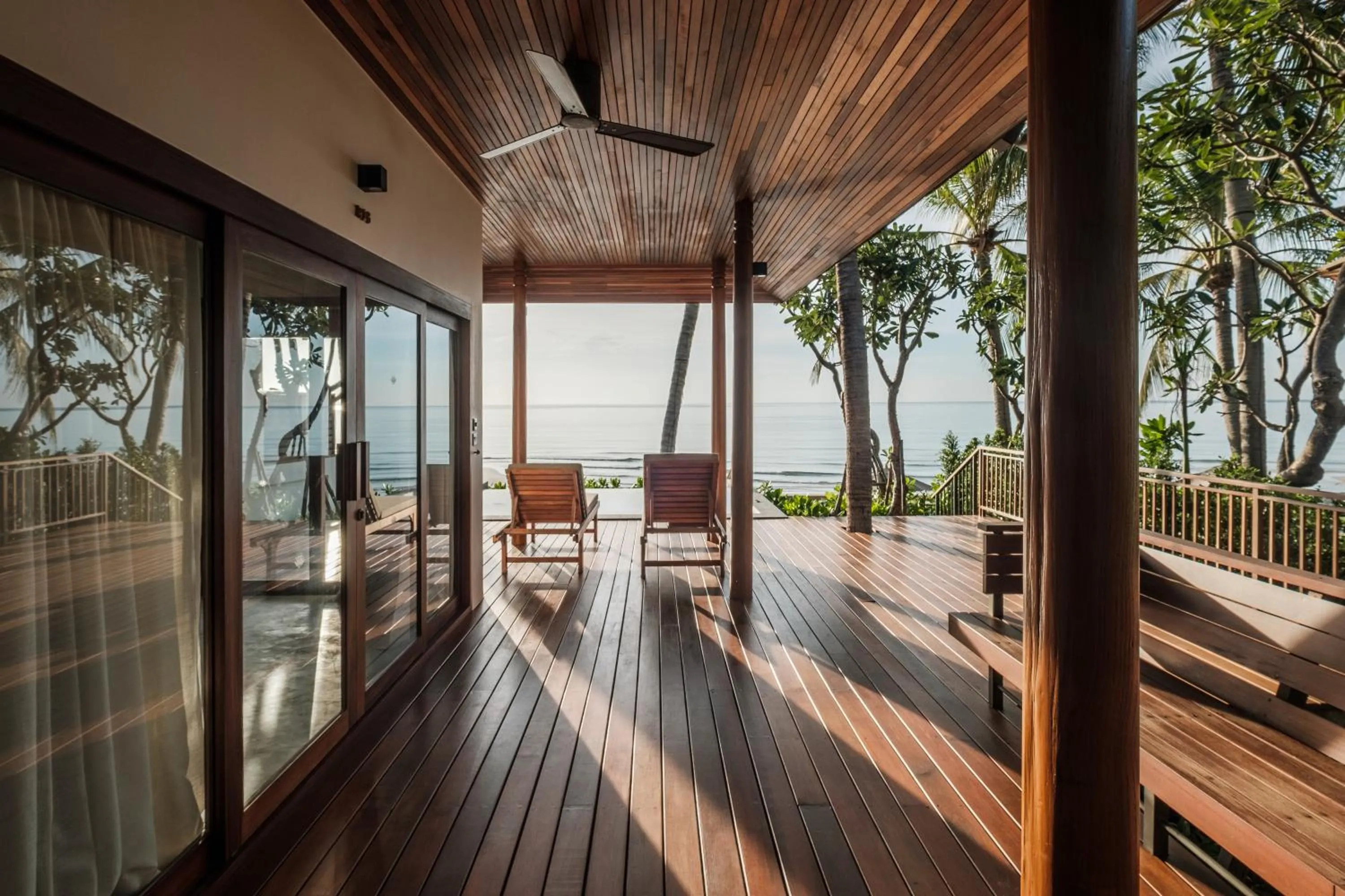 Balcony/Terrace in Banana Fan Sea Resort