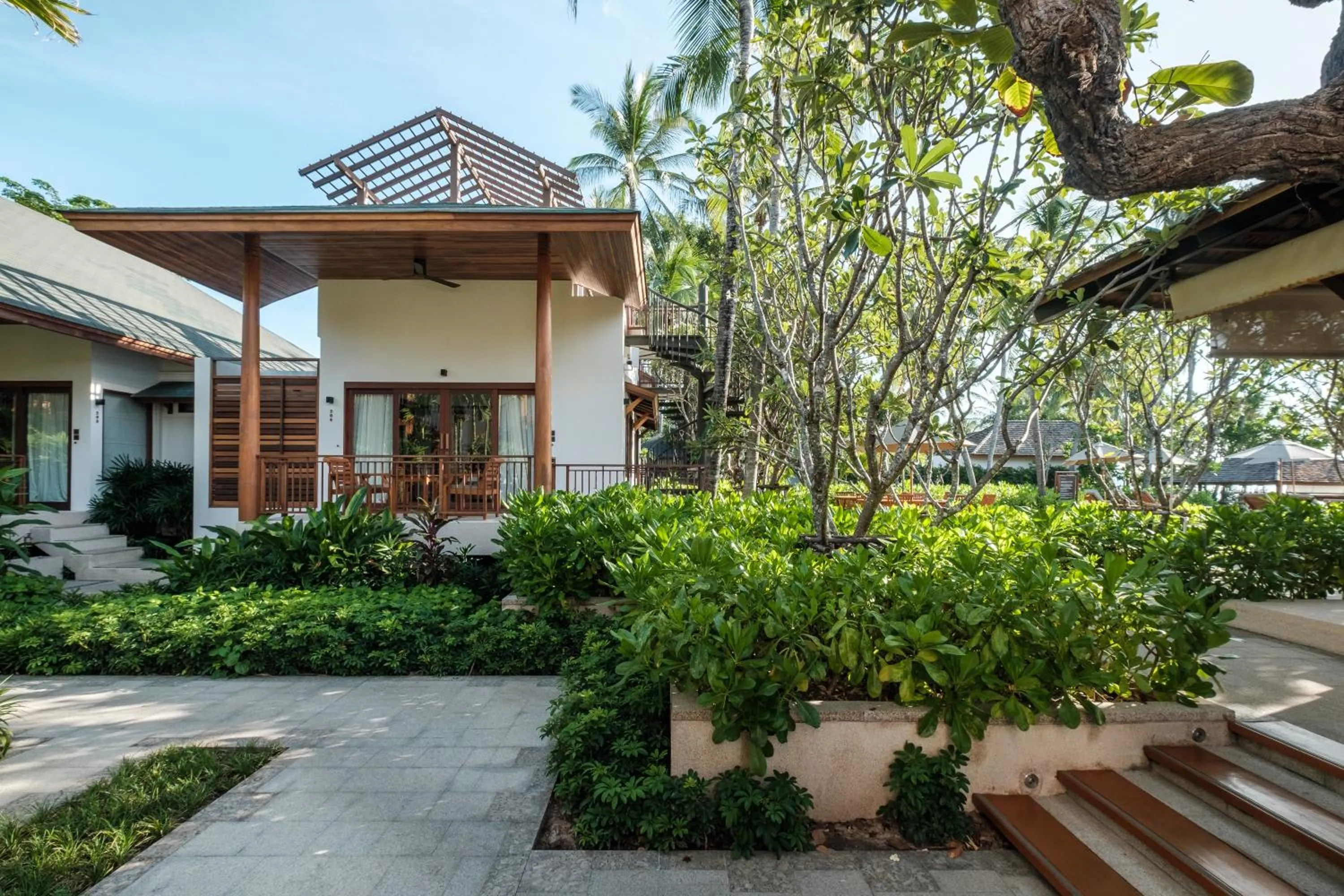 Balcony/Terrace in Banana Fan Sea Resort