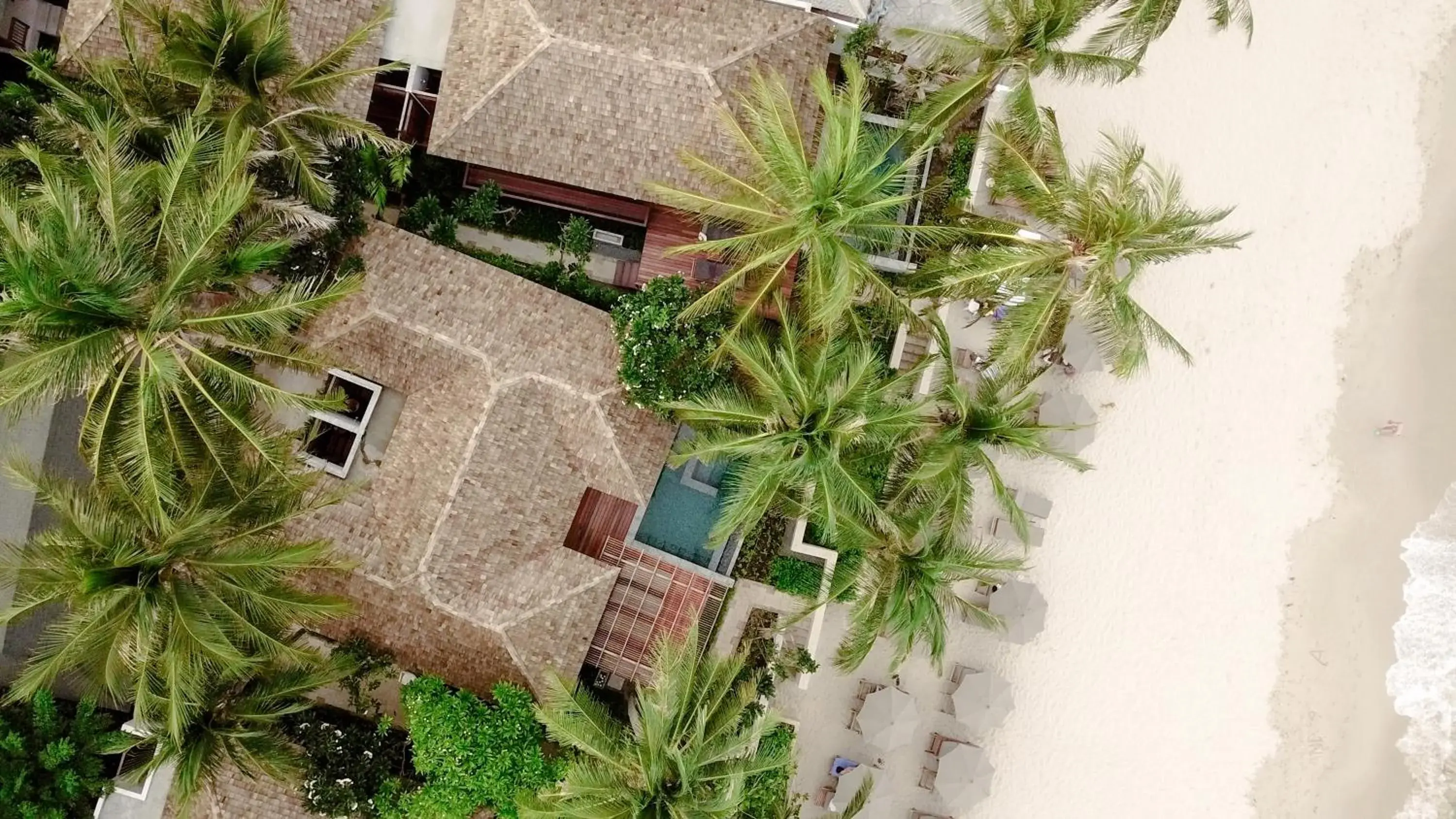 Bird's eye view in Banana Fan Sea Resort Bird's eye view in Banana Fan Sea Resort