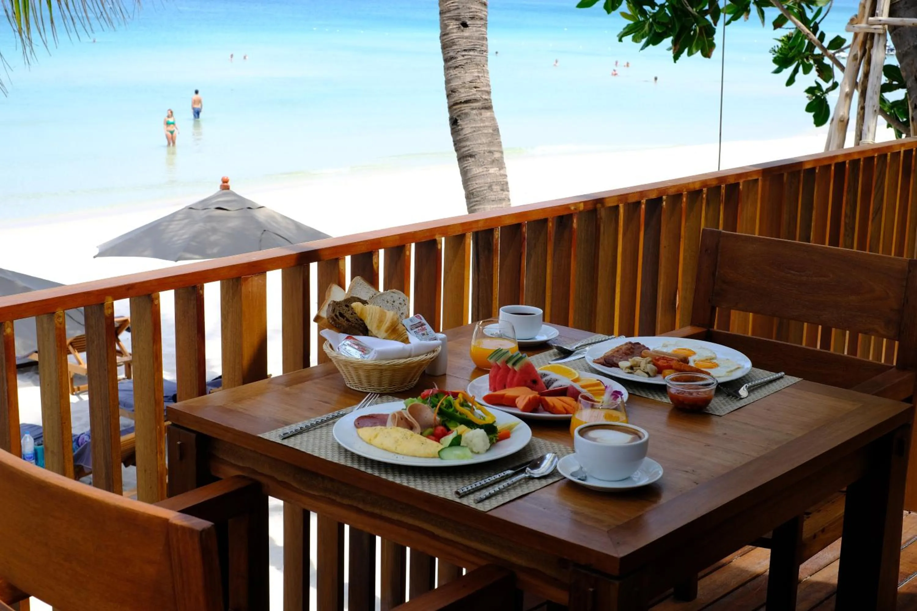 Breakfast in Banana Fan Sea Resort