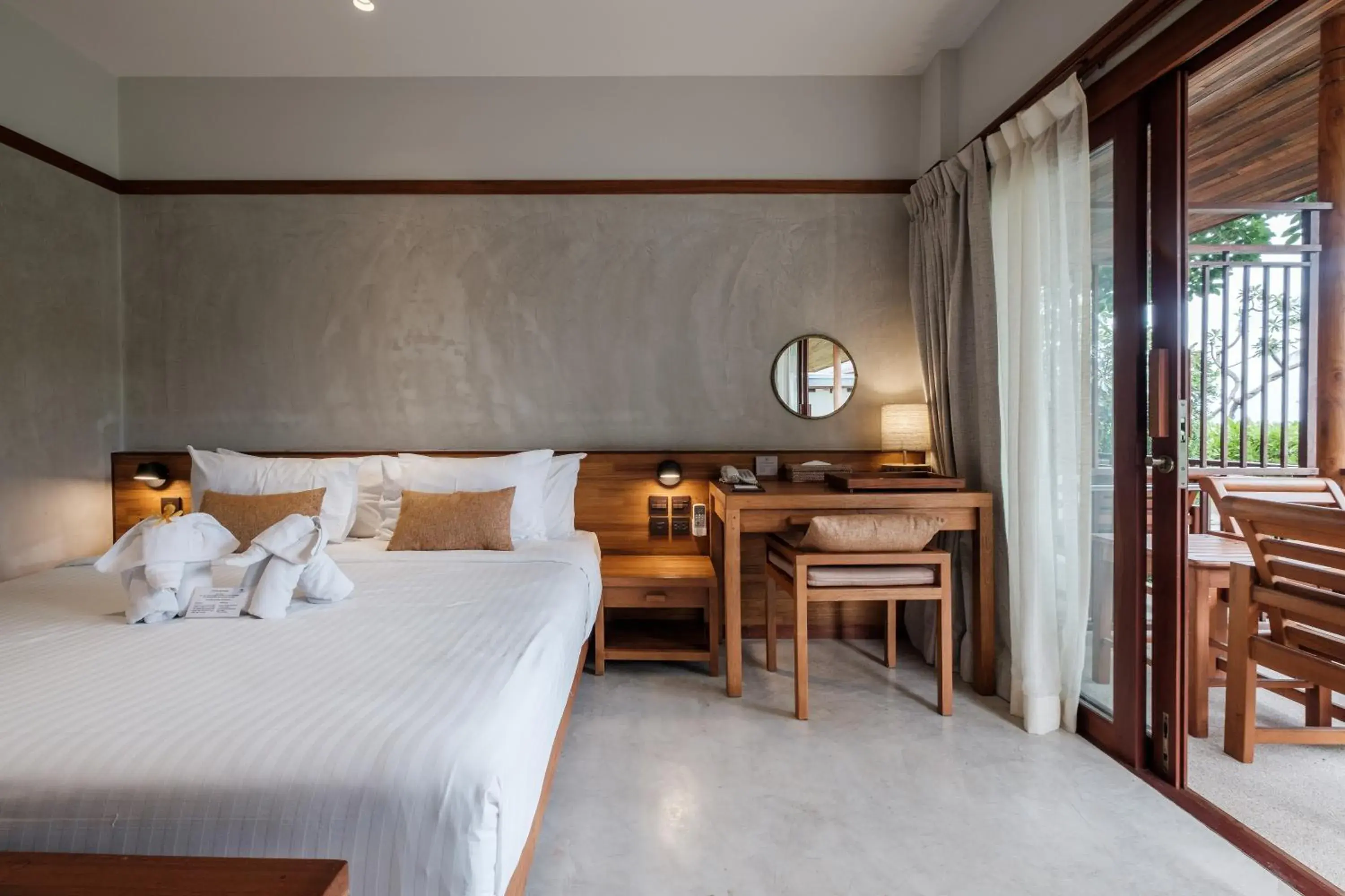 Photo of the whole room, Bed in Banana Fan Sea Resort Photo of the whole room, Bed in Banana Fan Sea Resort