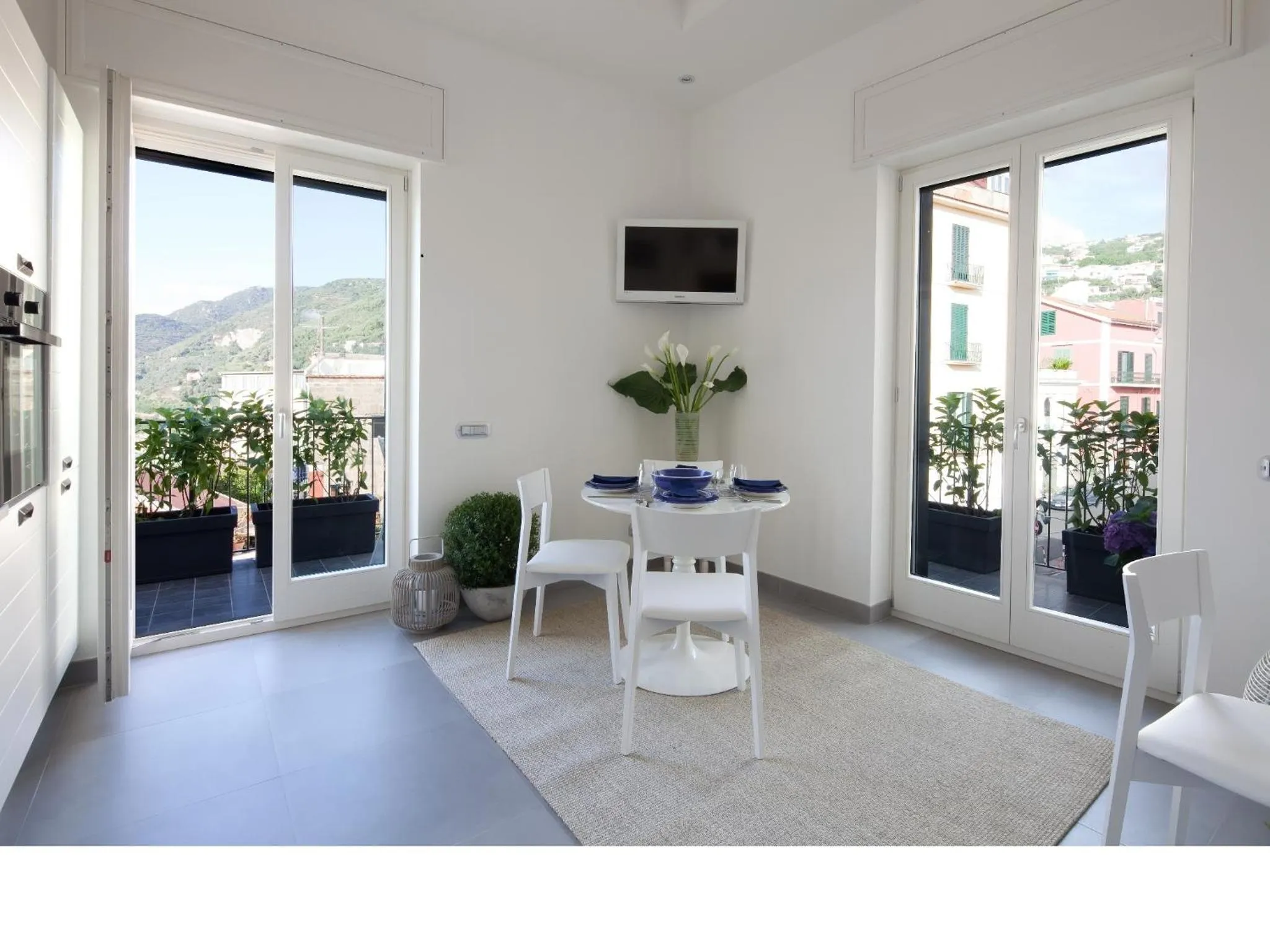 Kitchen or kitchenette in Cubo Apartments