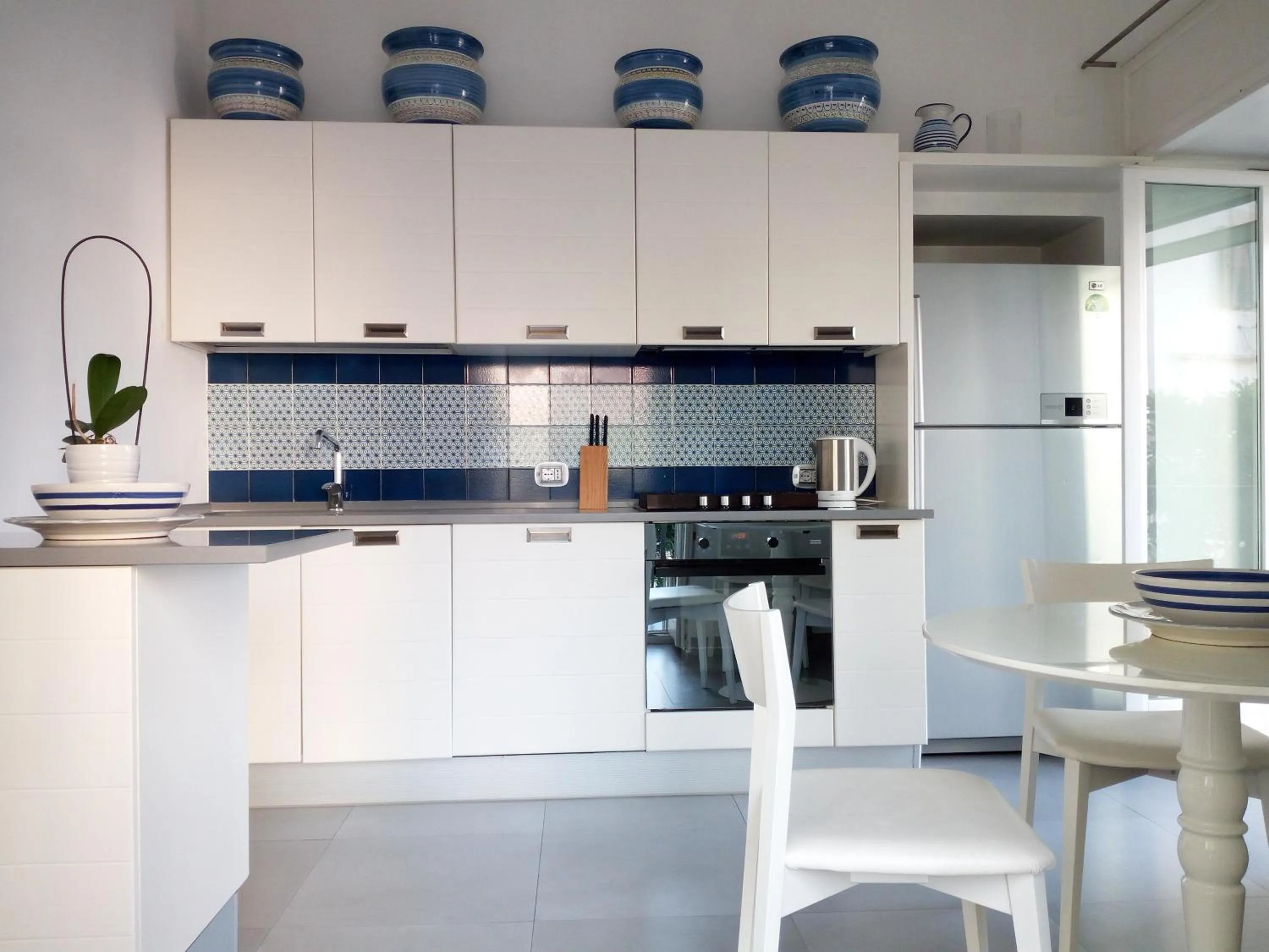 Kitchen or kitchenette in Cubo Apartments