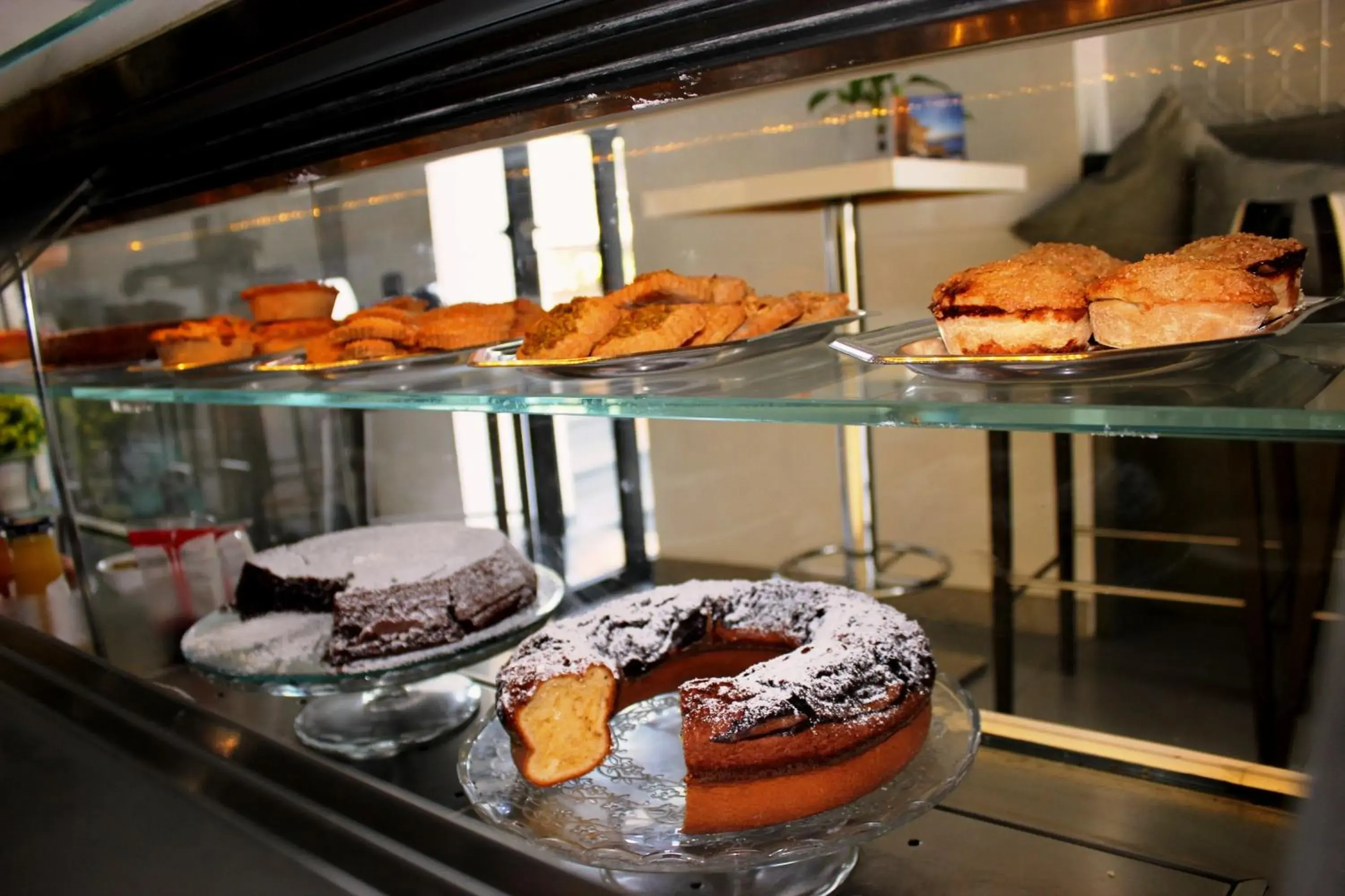 Italian breakfast in Cubo Apartments Italian breakfast in Cubo Apartments