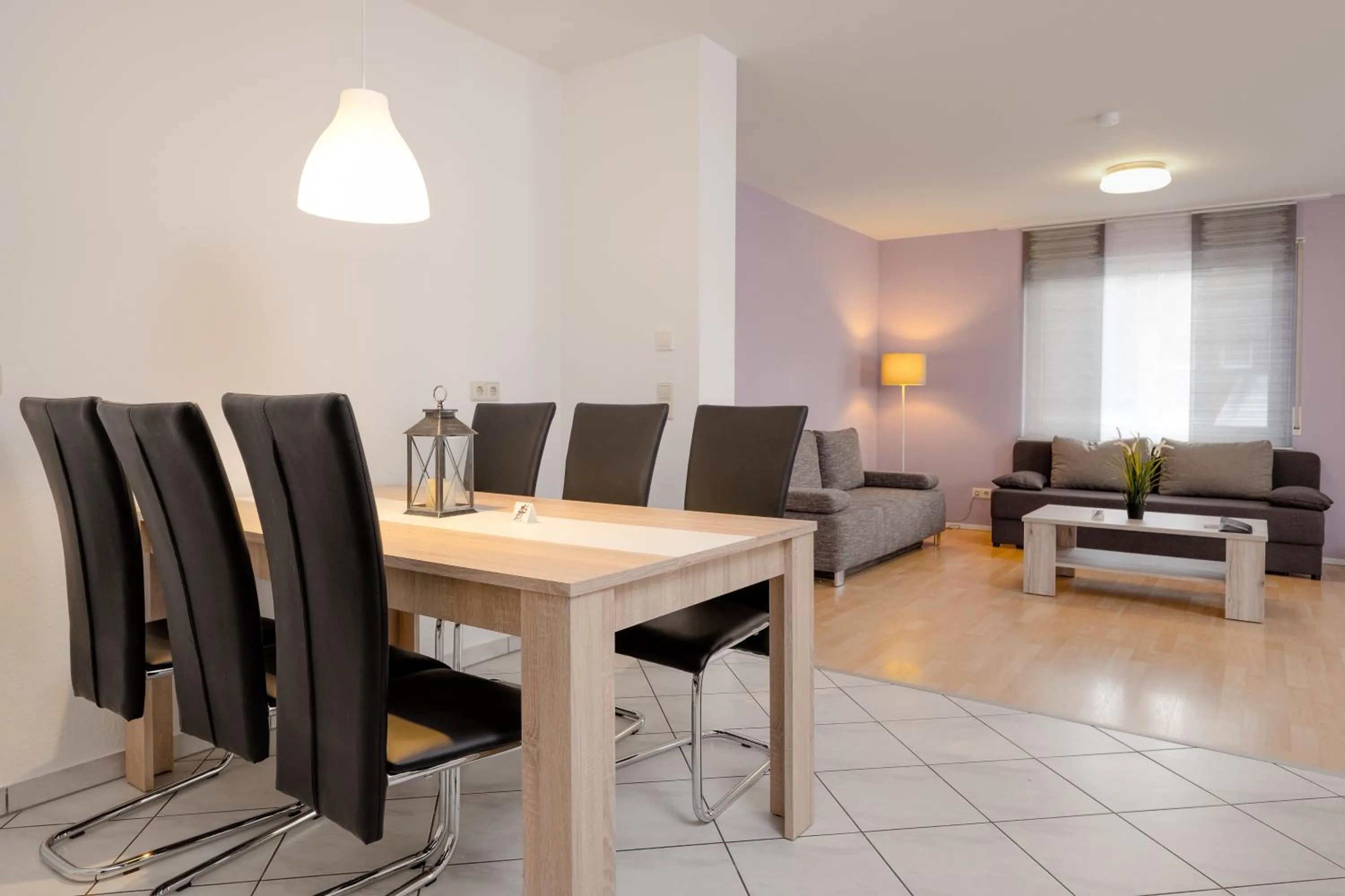 Dining area in Gästehaus Mythos