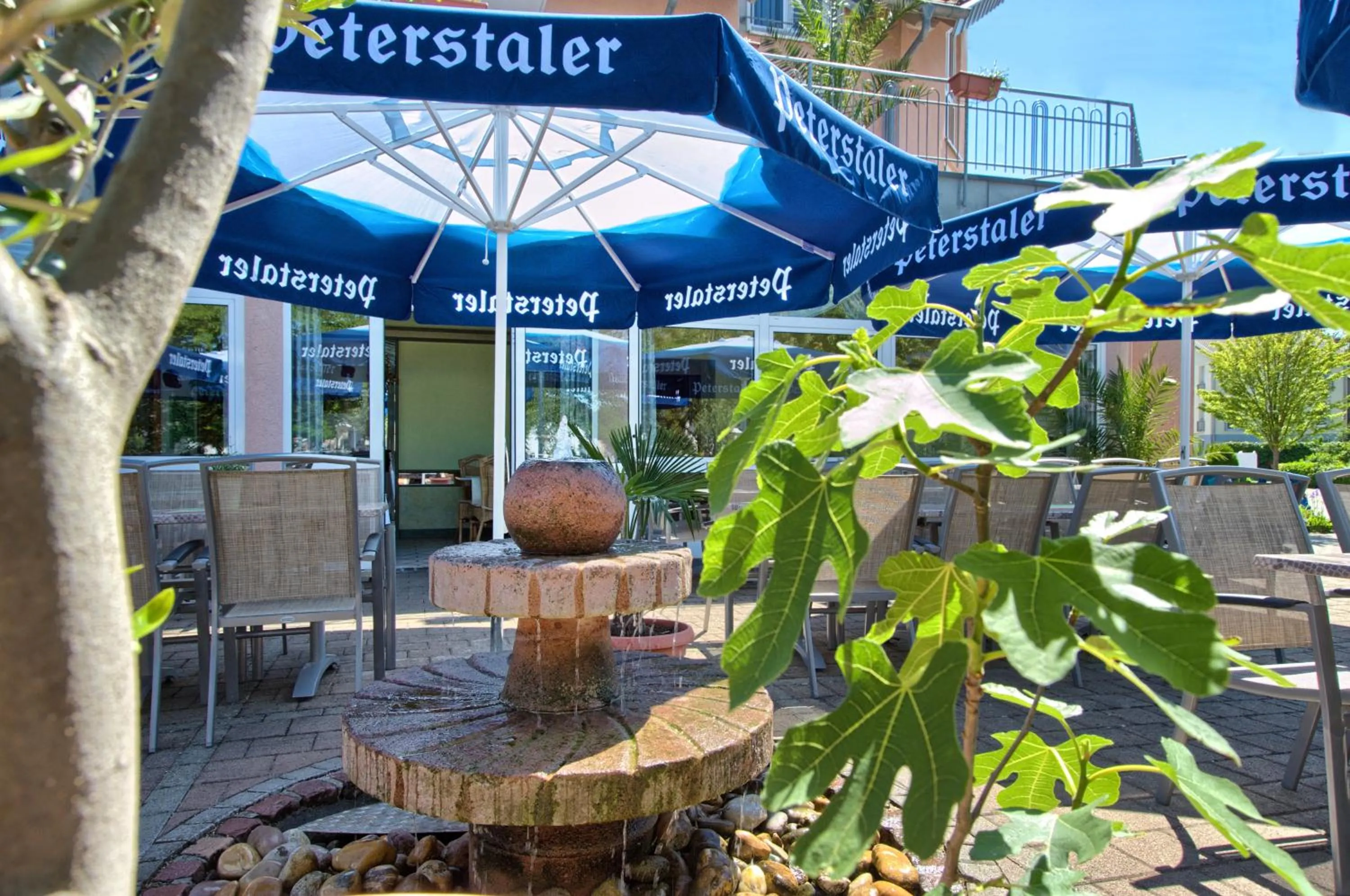 Balcony/Terrace in Gästehaus Mythos