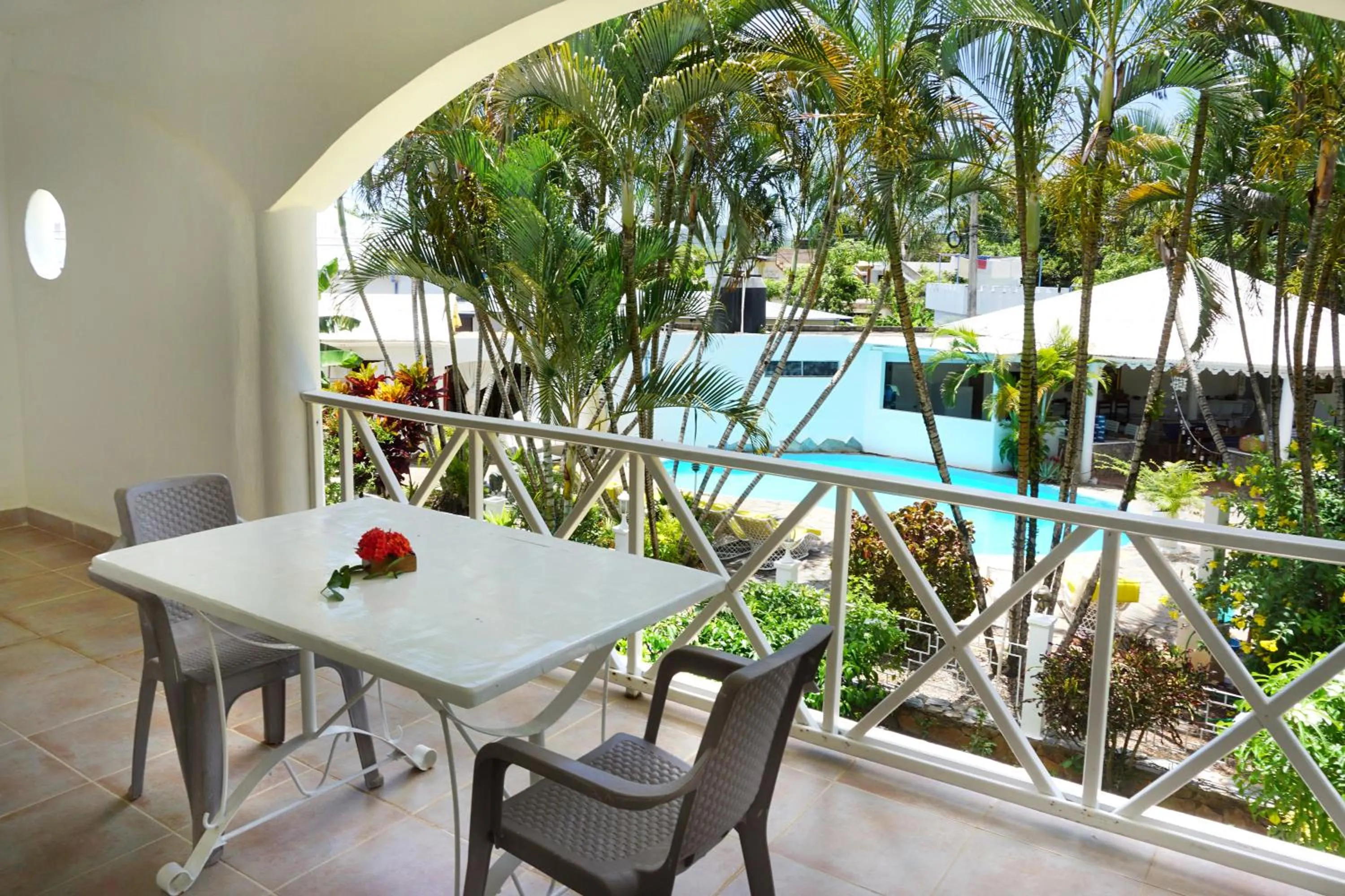 Pool view in Le BDM PLAYITA