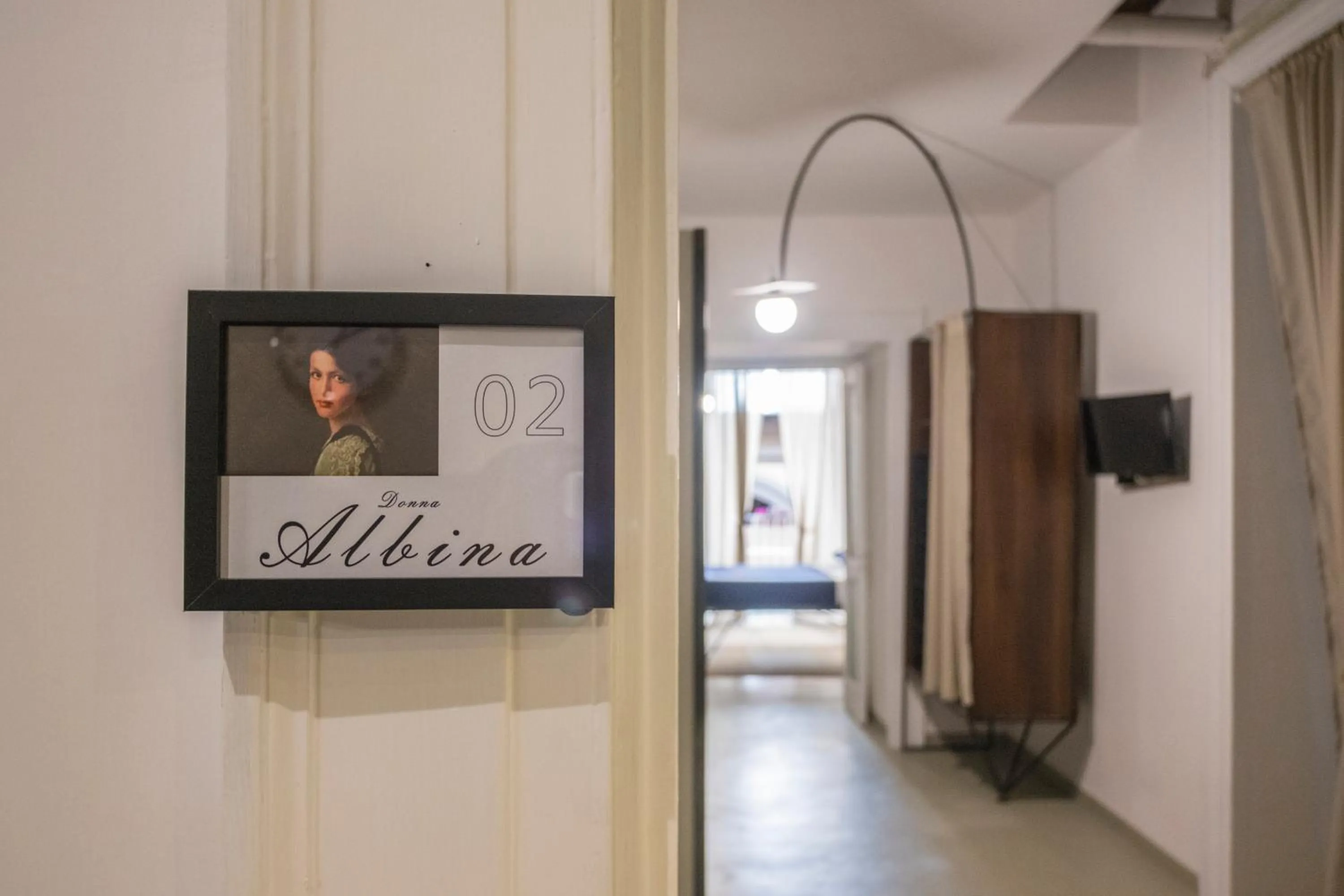 Photo of the whole room, Bed in Per Amor Duomo