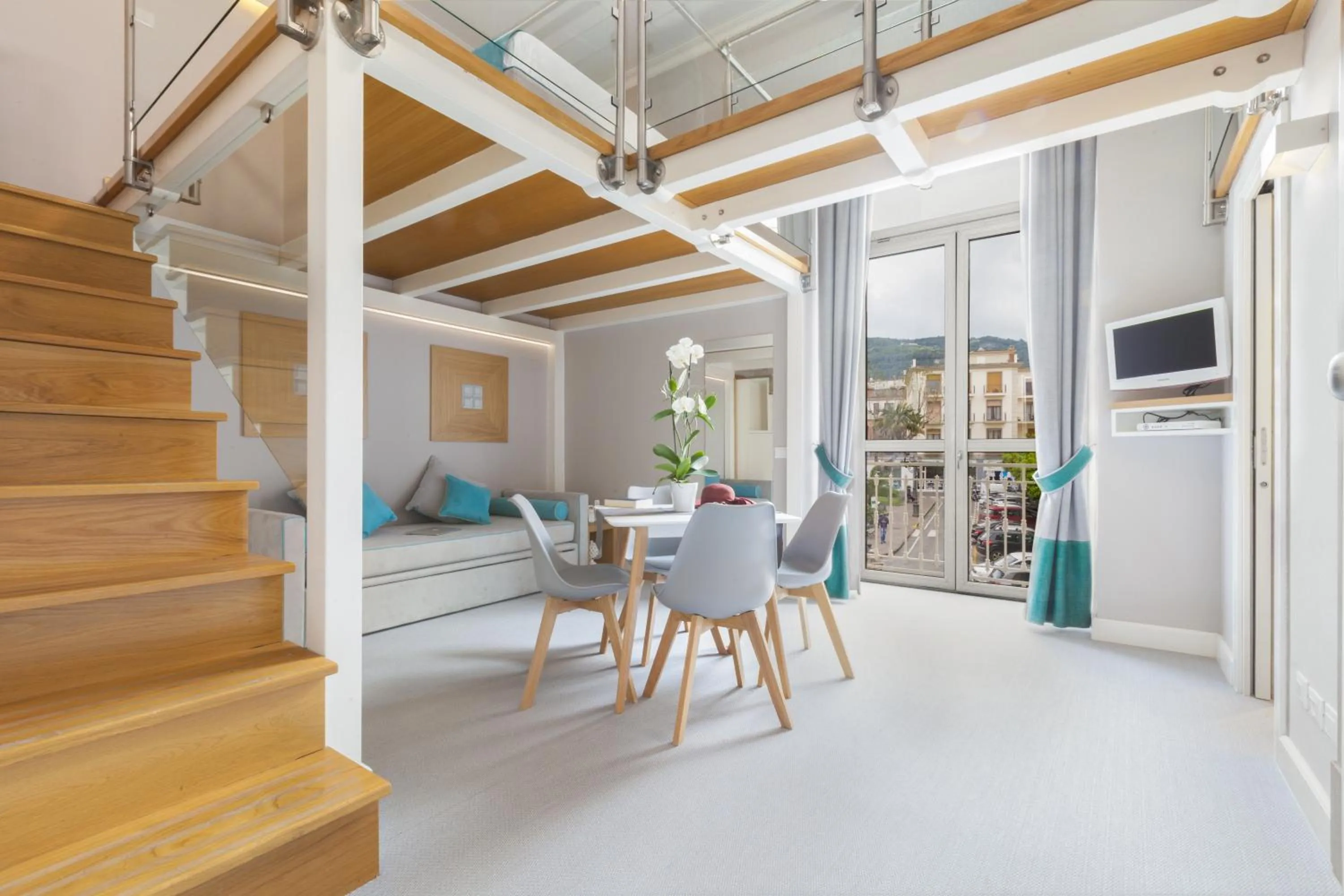 Living room in La Piazzetta Guest House