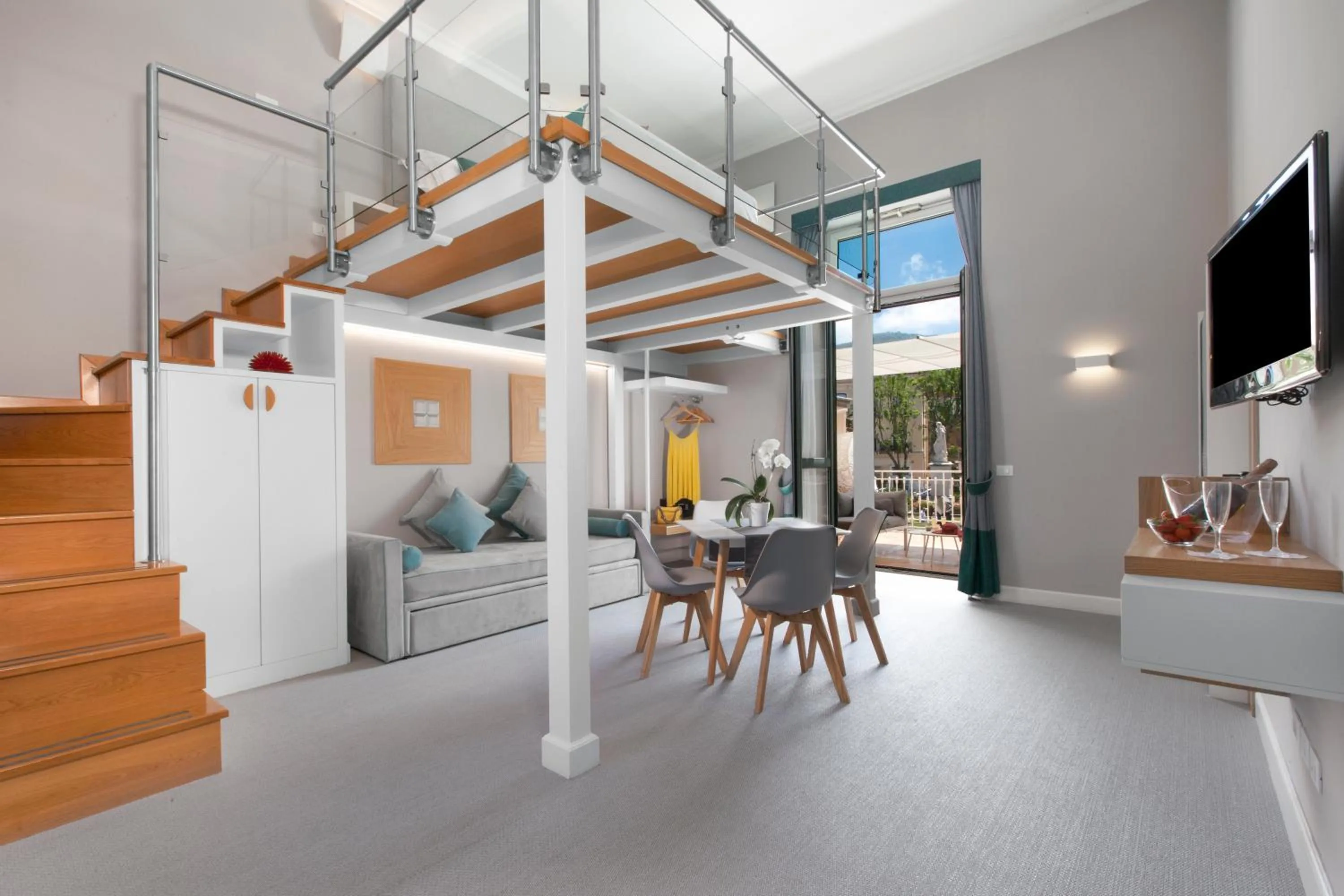 Living room in La Piazzetta Guest House