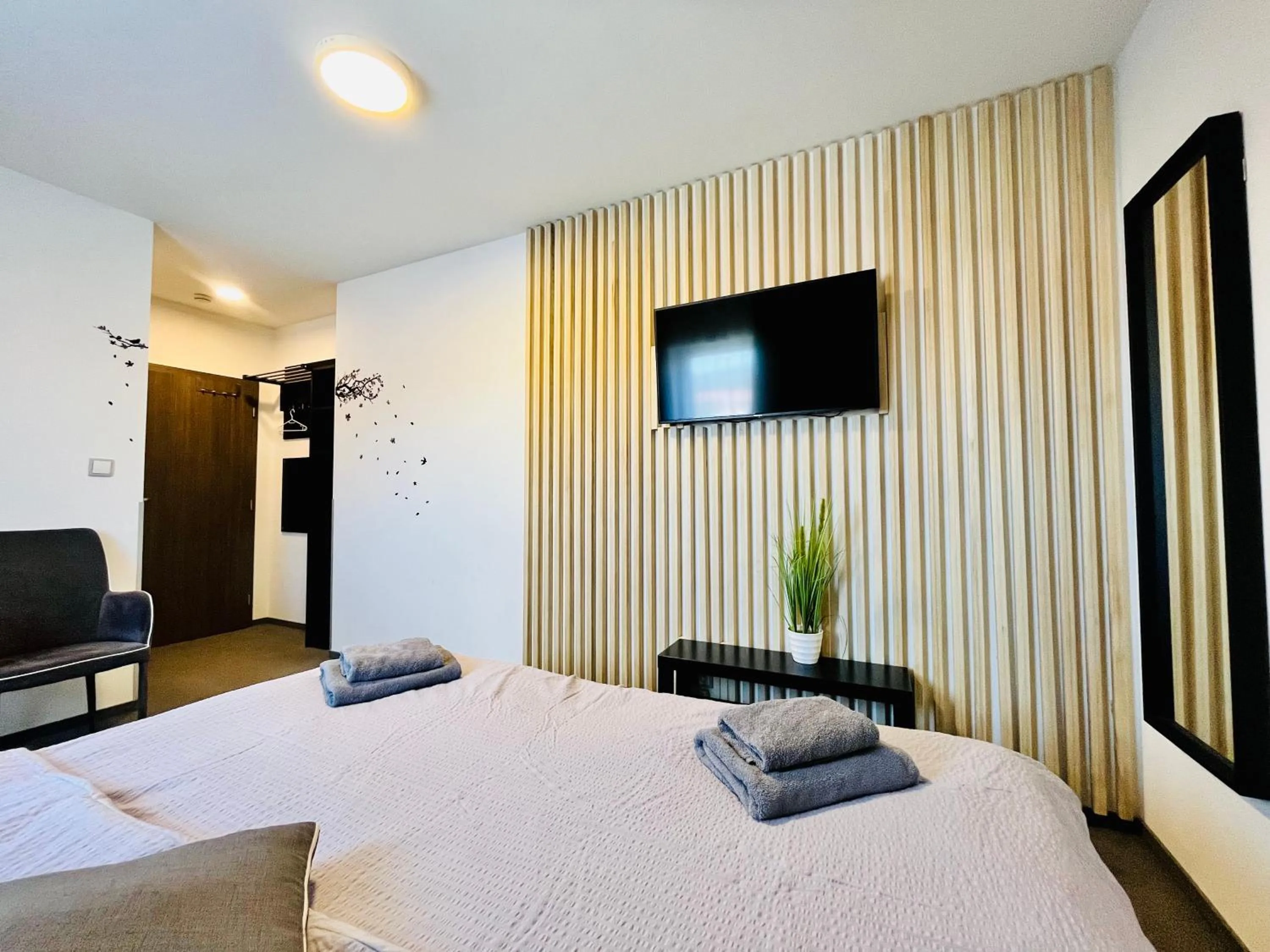 Bed in Penzion Hornička