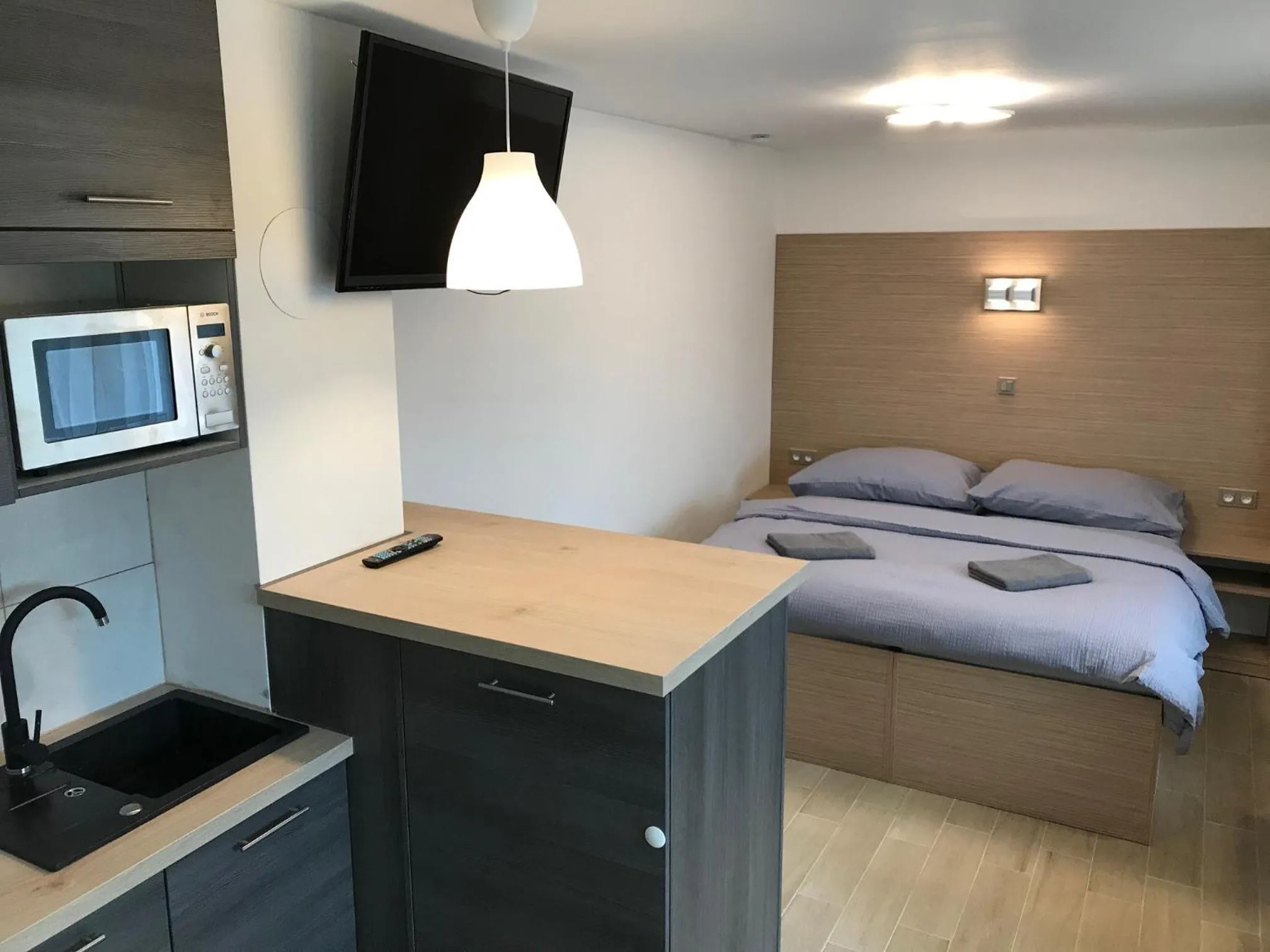 Bed in Penzion Hornička