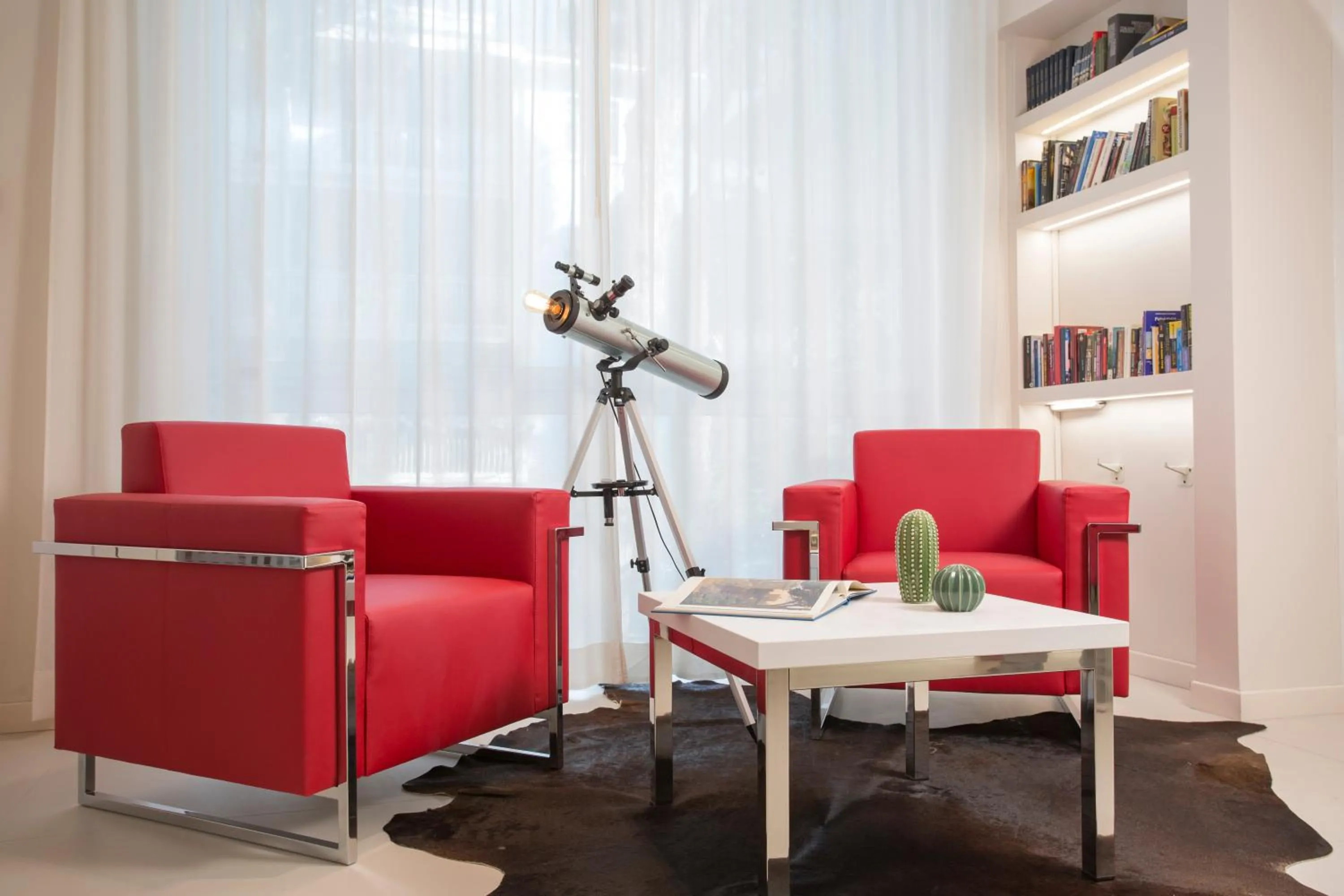 Communal lounge/ TV room in Hotel Calypso- Rimini Marina Centro