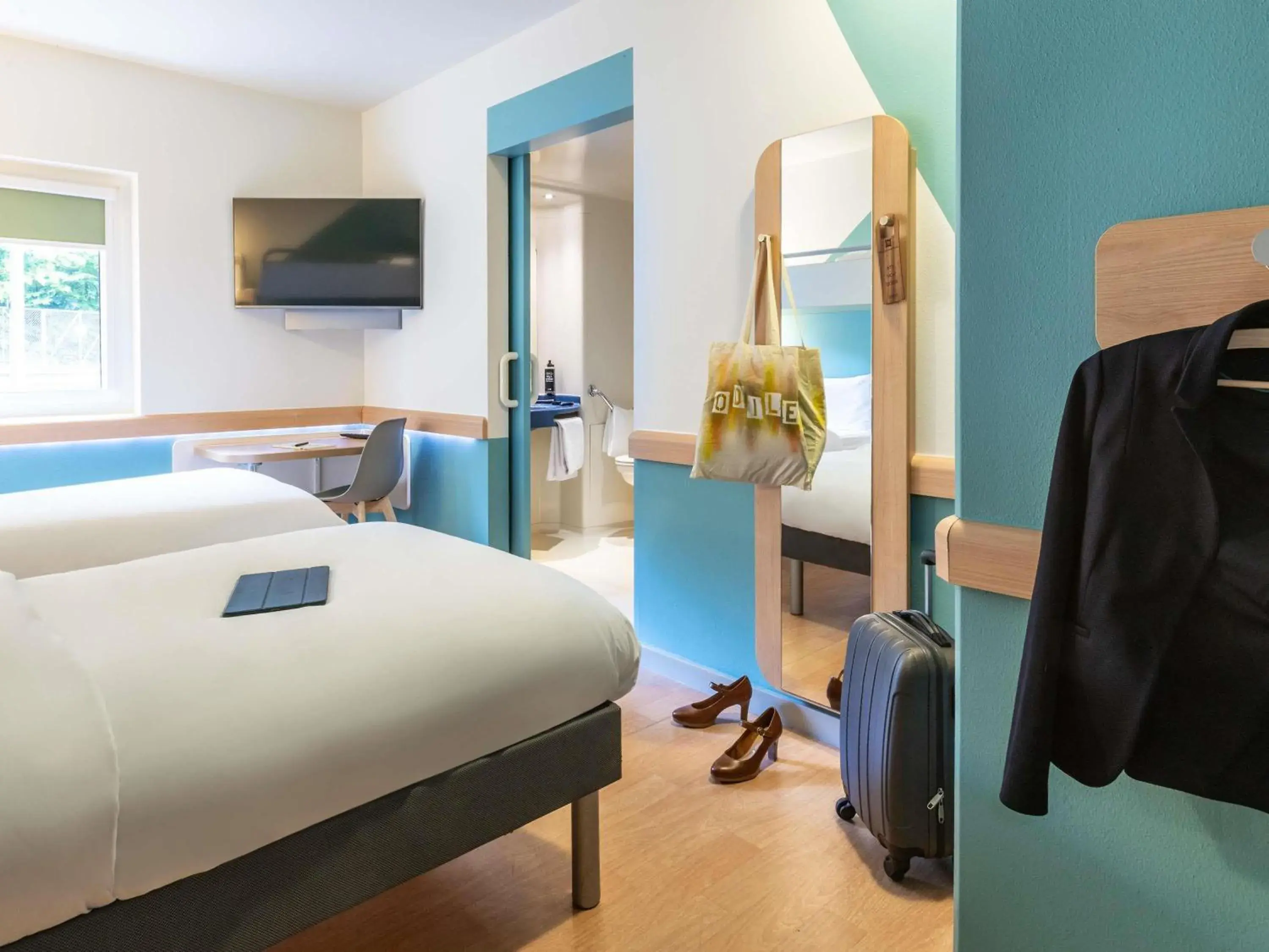 Bedroom, Bed in ibis budget Basel Pratteln Bedroom, Bed in ibis budget Basel Pratteln