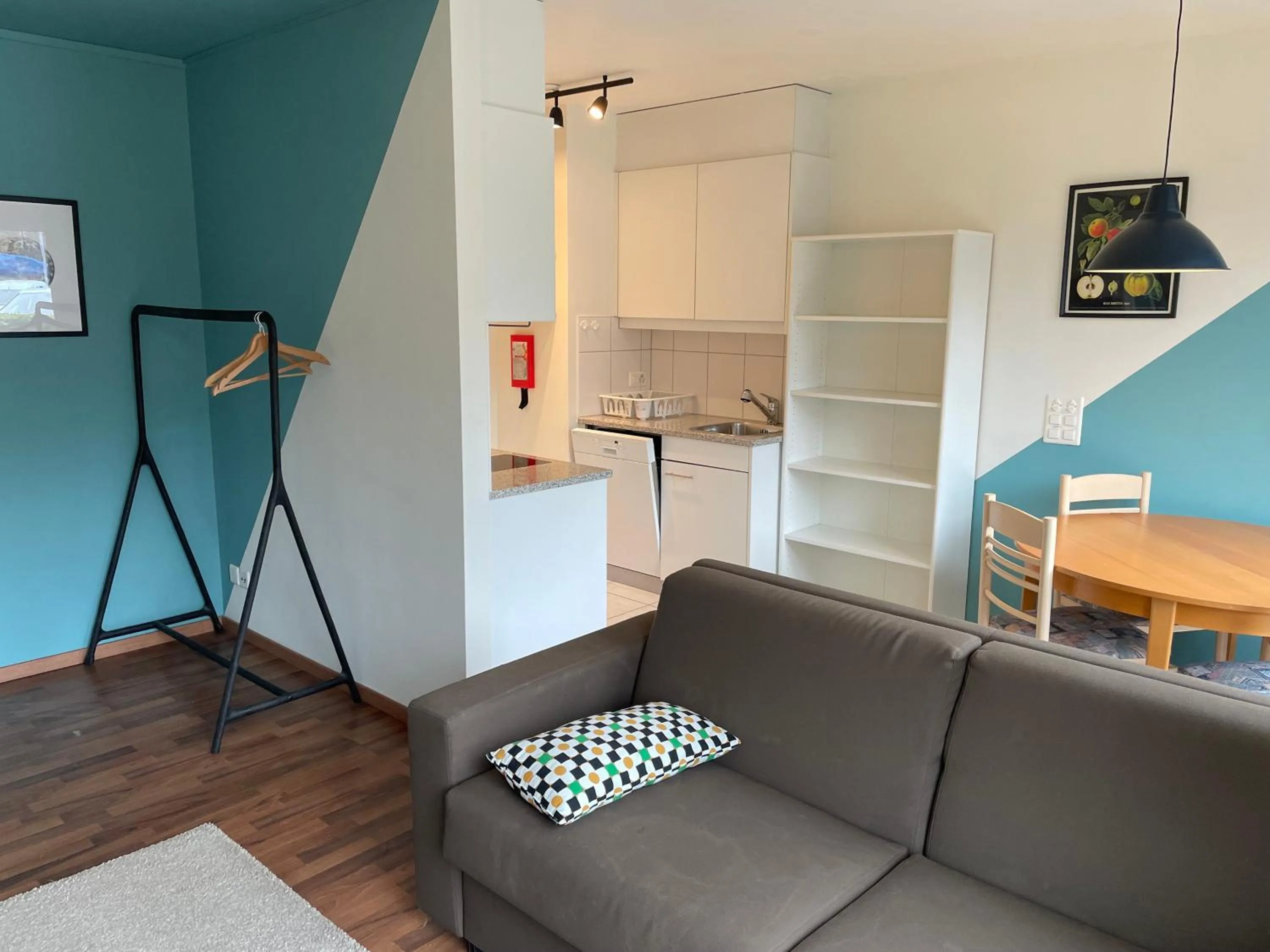 Kitchen or kitchenette in ibis budget Basel Pratteln