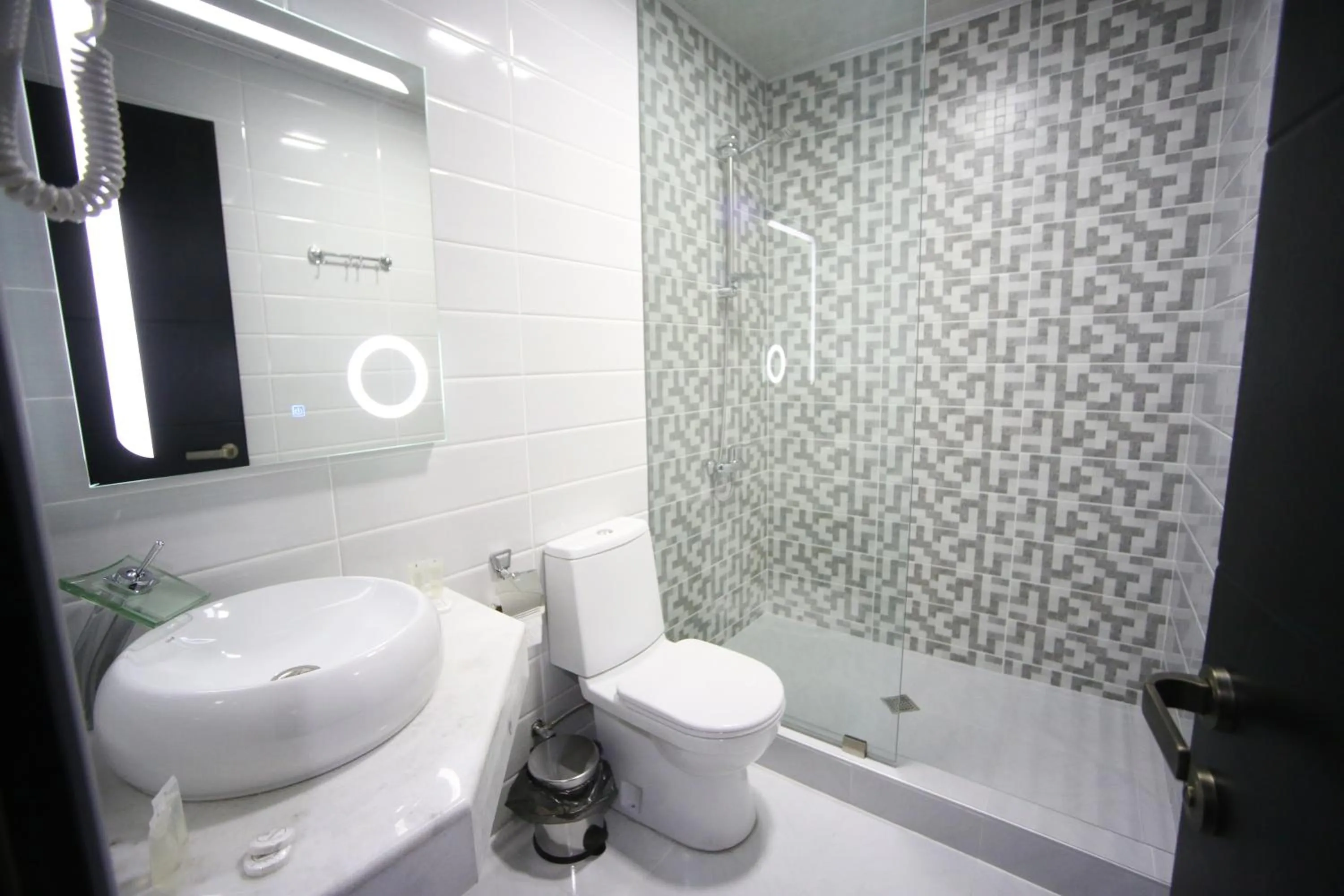 Bathroom in West Tower Hotel