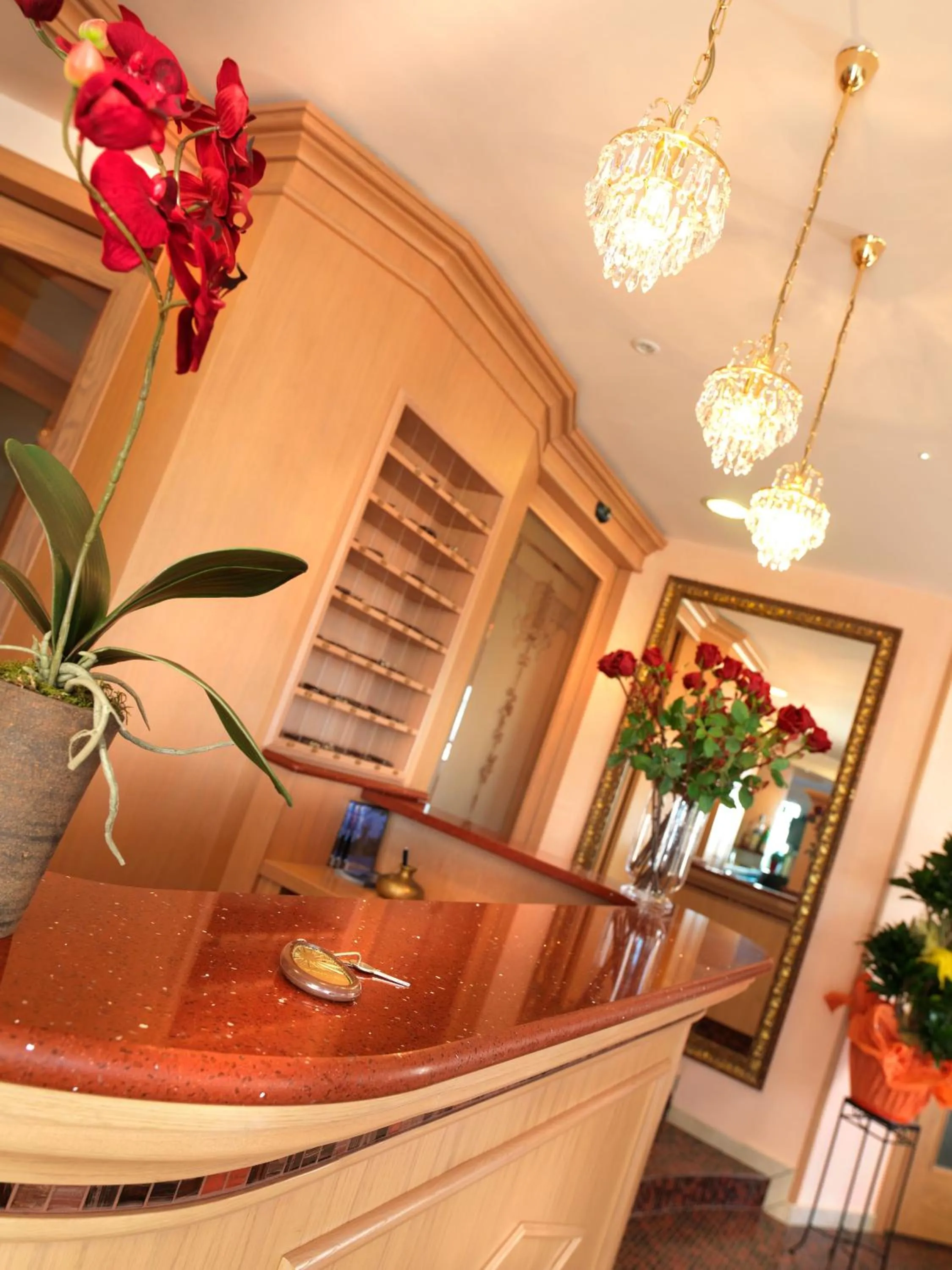 Decorative detail in Hotel Mondial