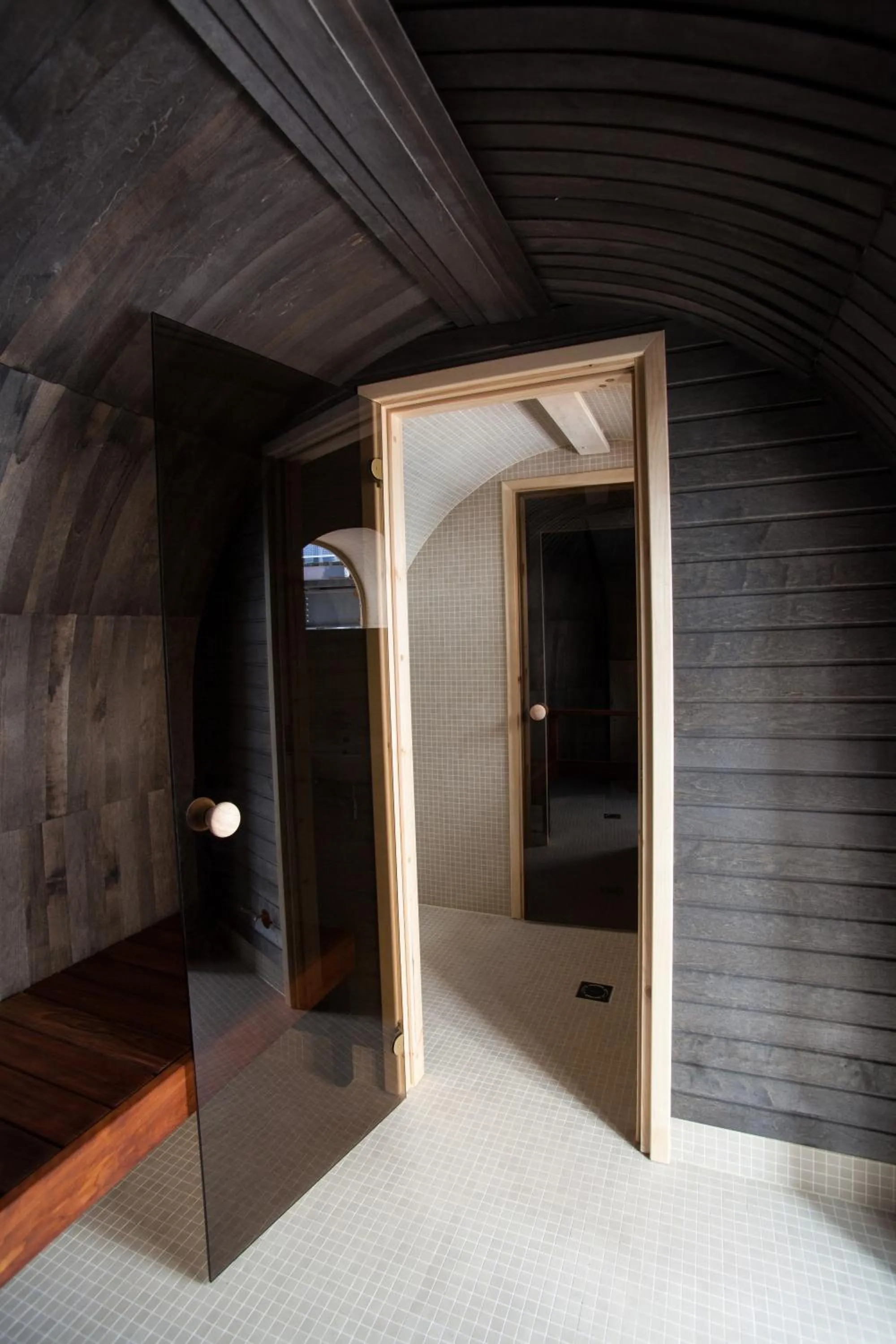 Sauna in Viiking Spa Hotel