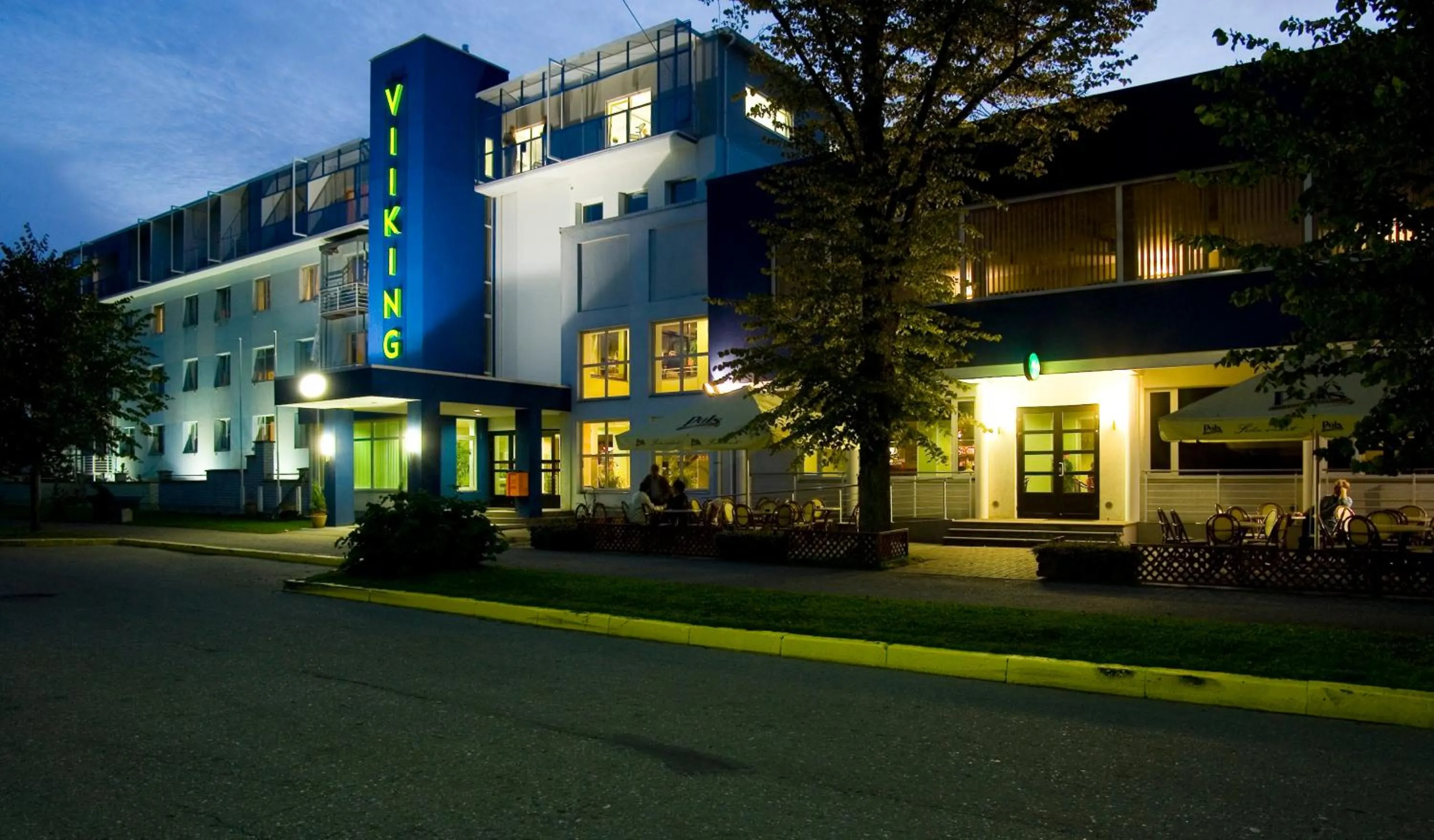 Facade/entrance in Viiking Spa Hotel