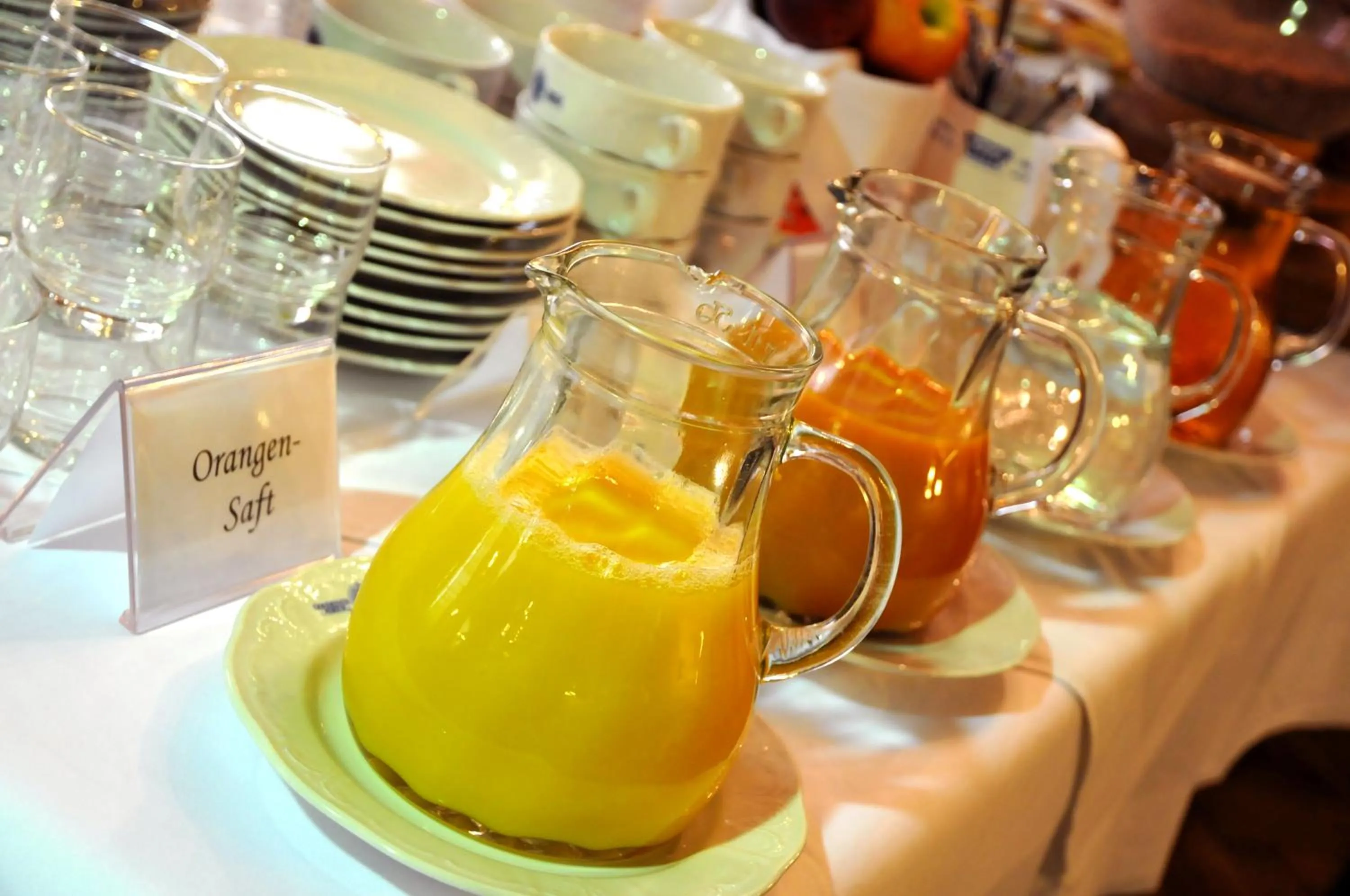 Food and drinks in Hotel Zum Goldenen Hirschen