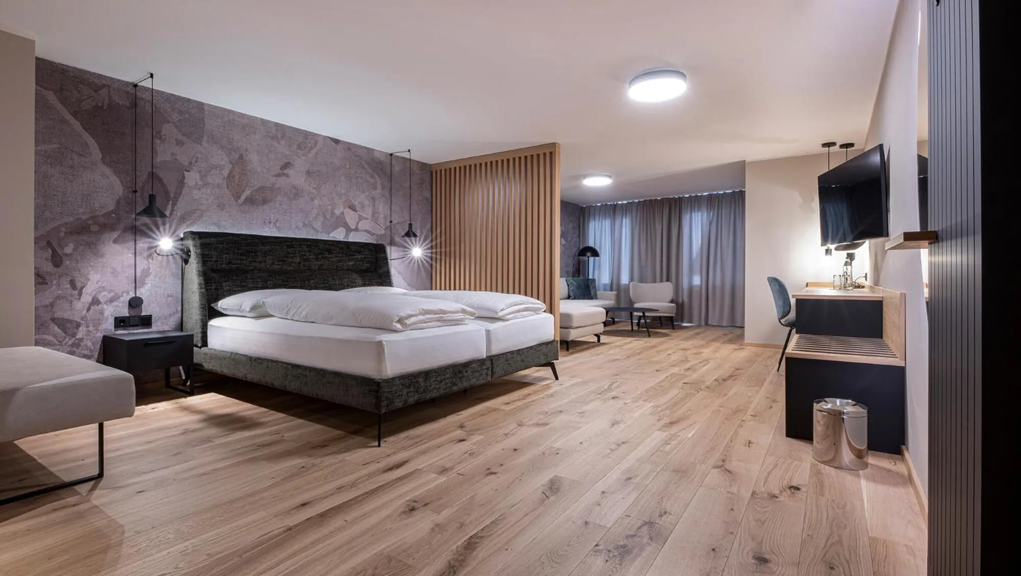 Bed in Hotel Almesberger