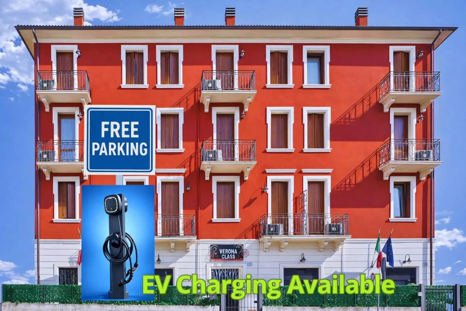 Property building in Verona Class ApartHotel "Residenze del Cuore"