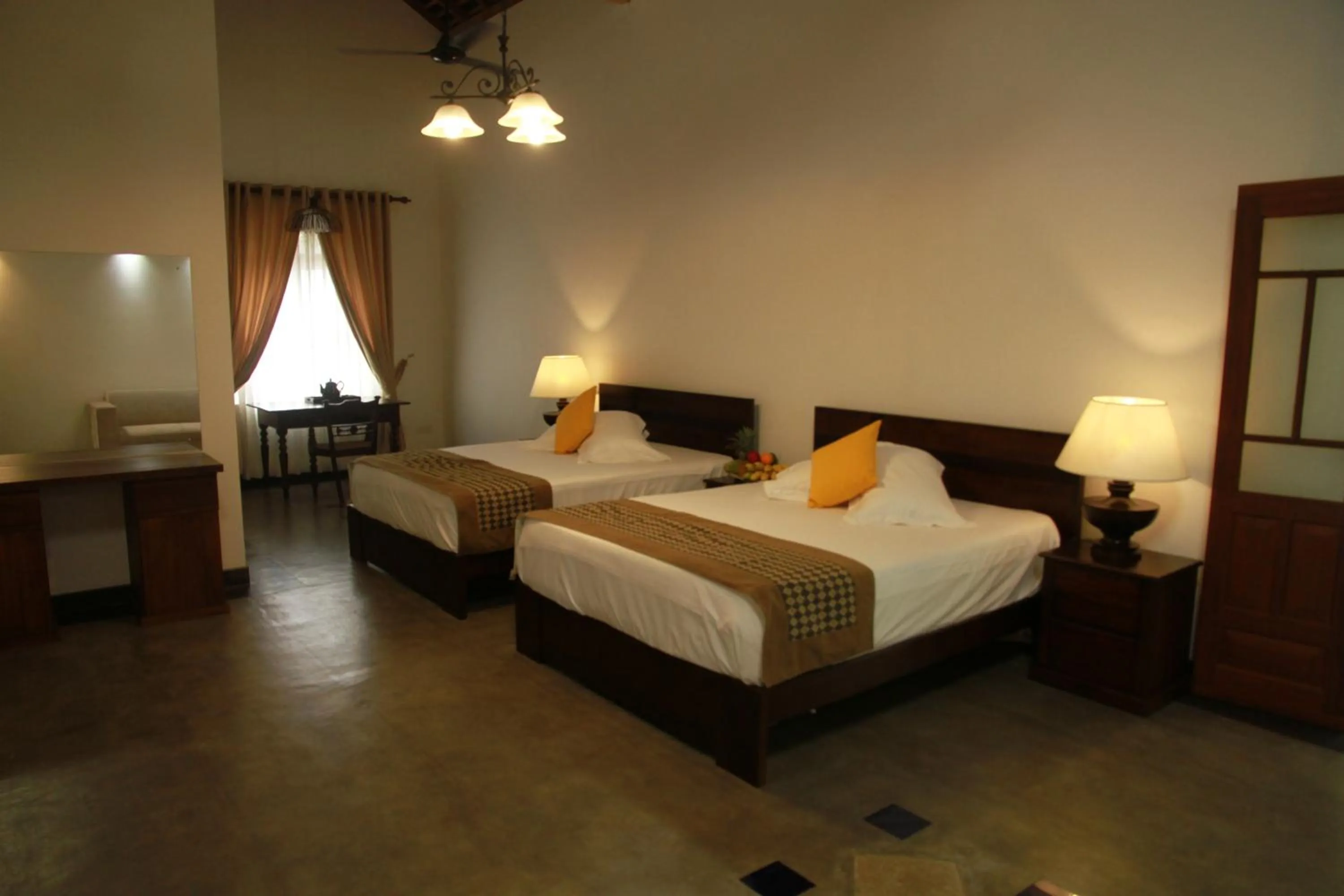 Photo of the whole room, Bed in Thamaya Heritance Tangalle