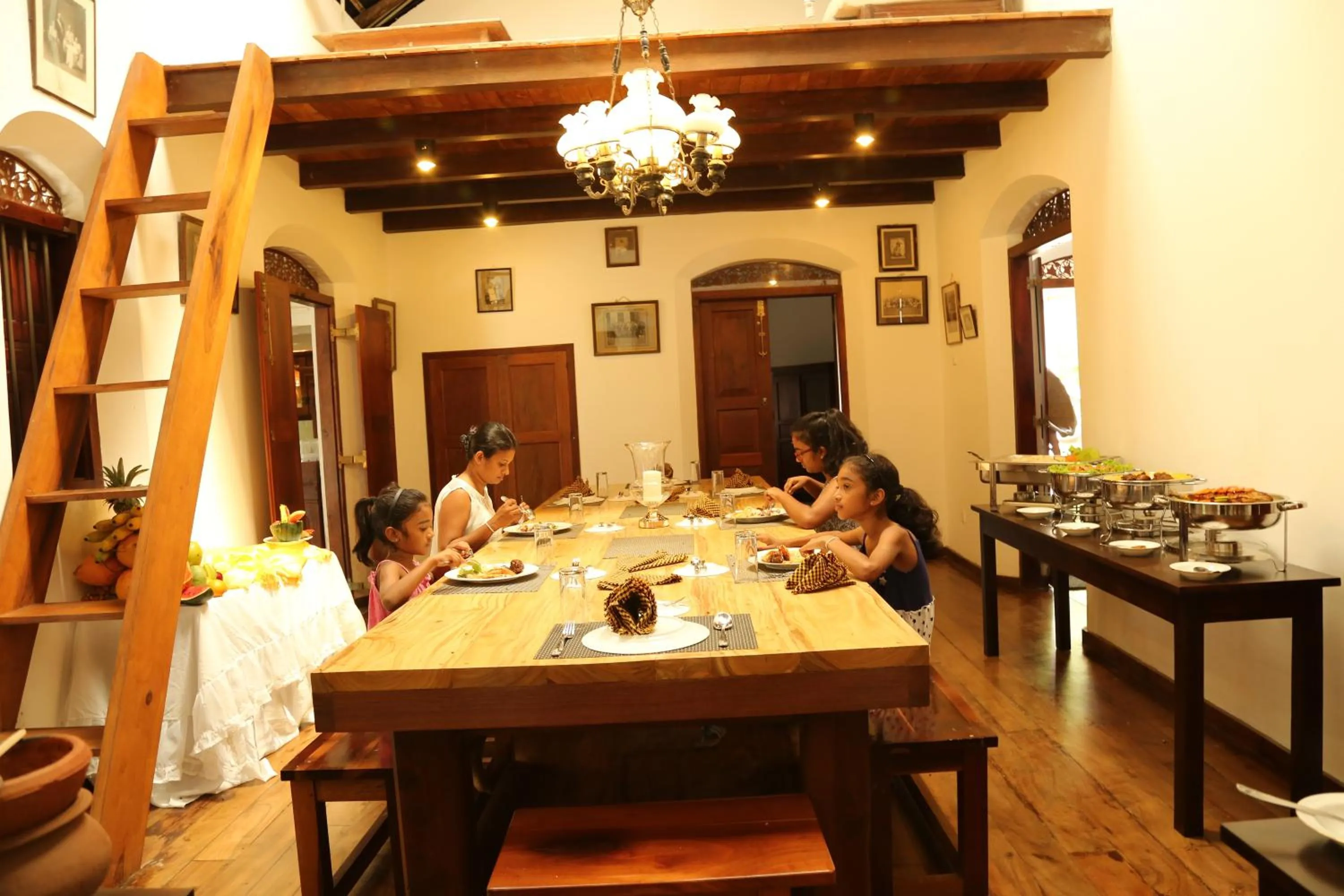 group of guests in Thamaya Heritance Tangalle