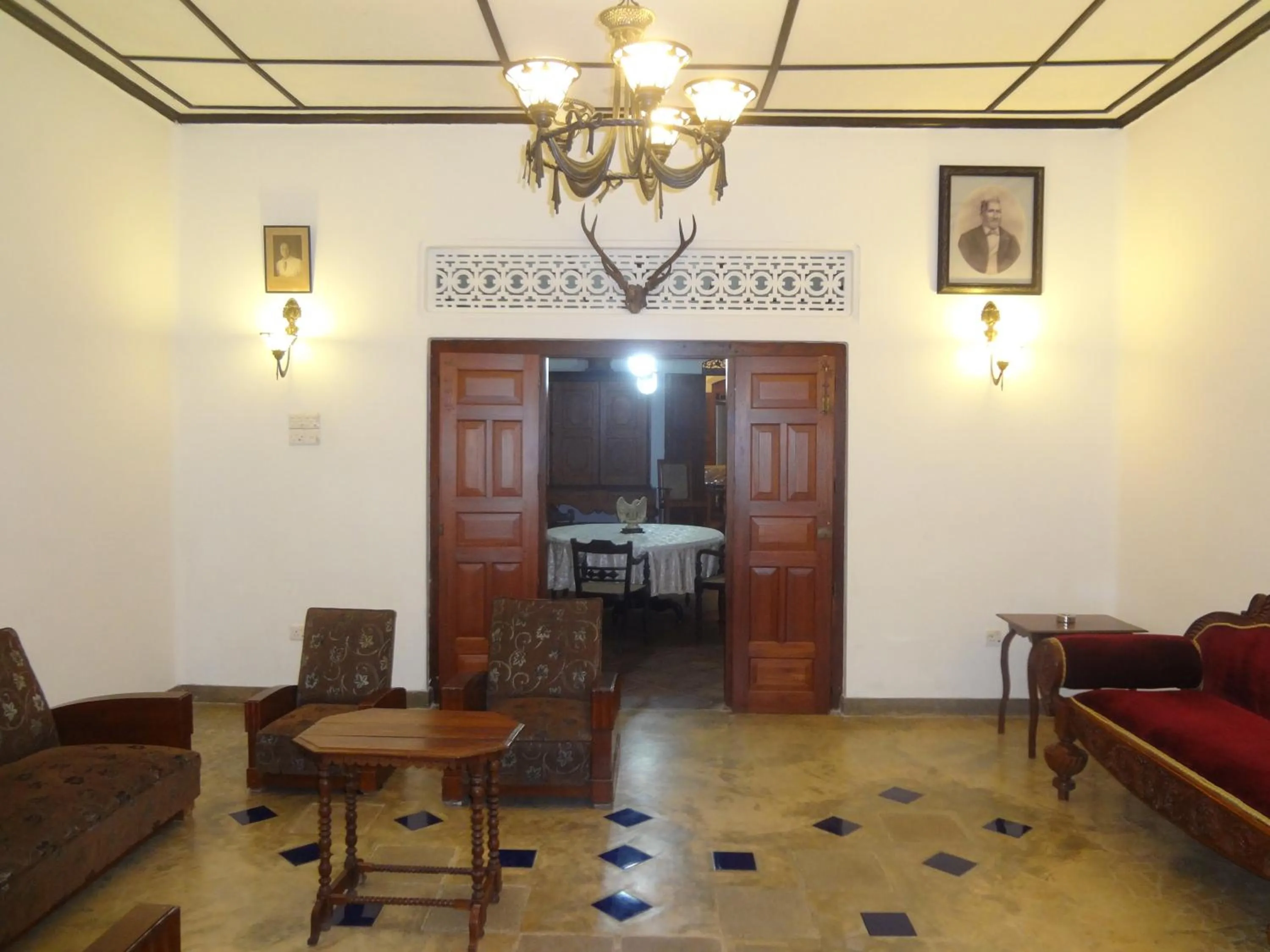 Living room in Thamaya Heritance Tangalle