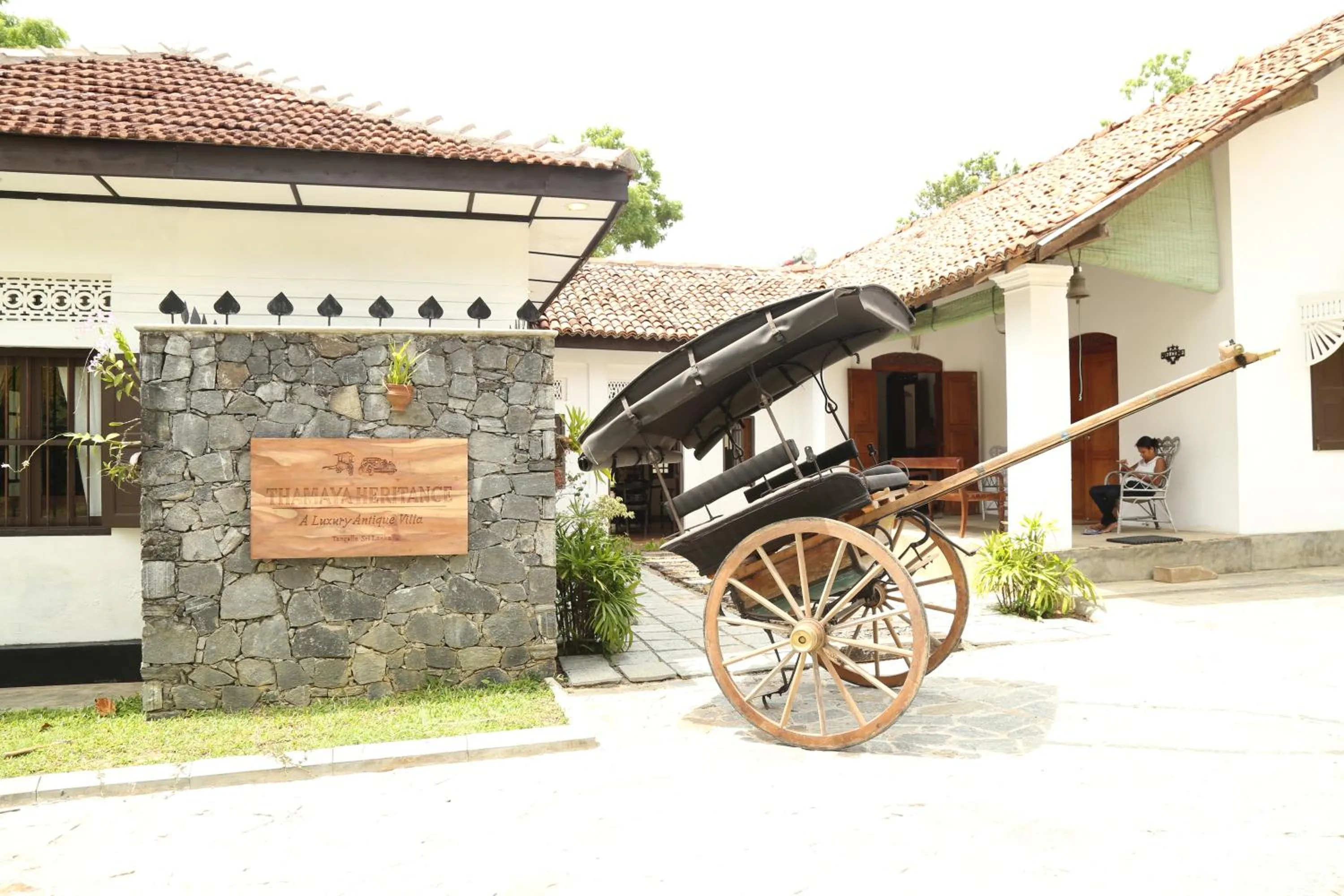 Garden in Thamaya Heritance Tangalle