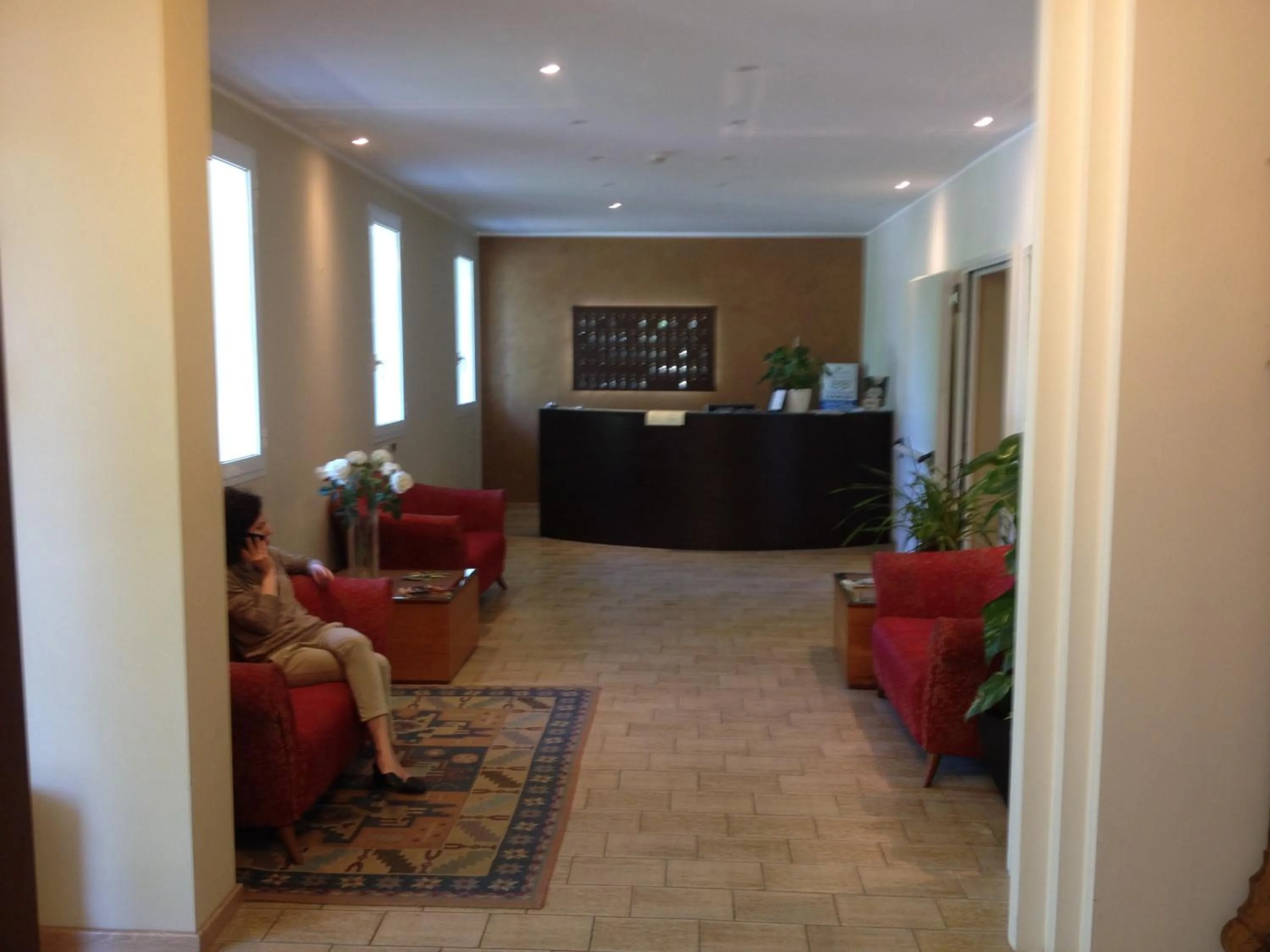 Lobby or reception in Hotel Terme Belvedere
