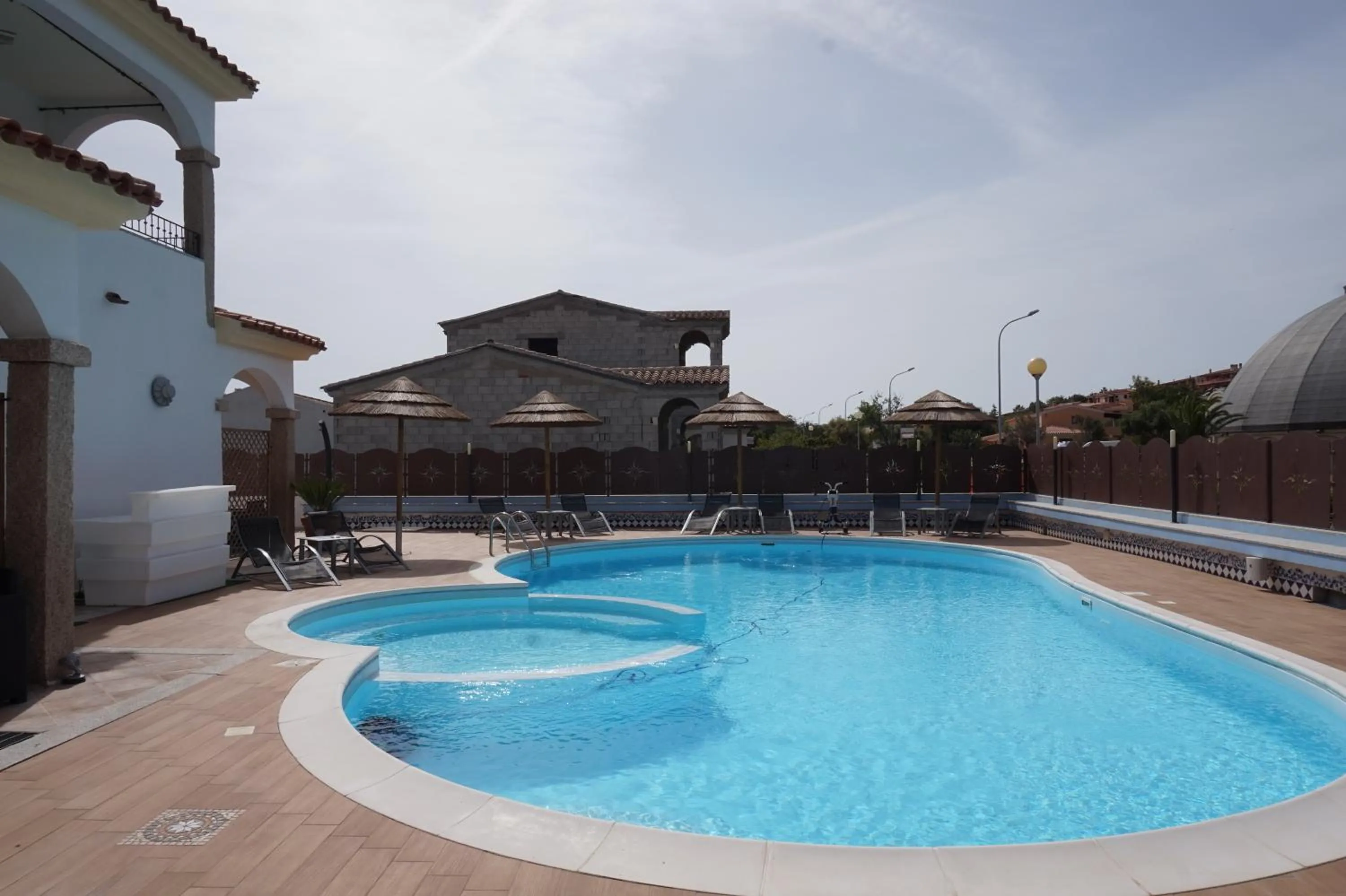 Swimming pool in Hotel Il Platano