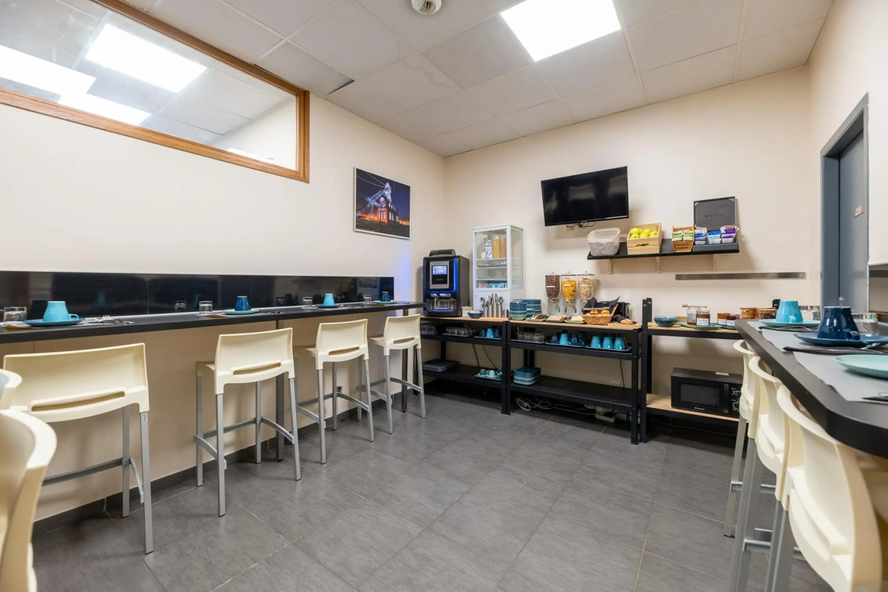 Buffet breakfast in Residhotel St Etienne Centre Buffet breakfast in Residhotel St Etienne Centre