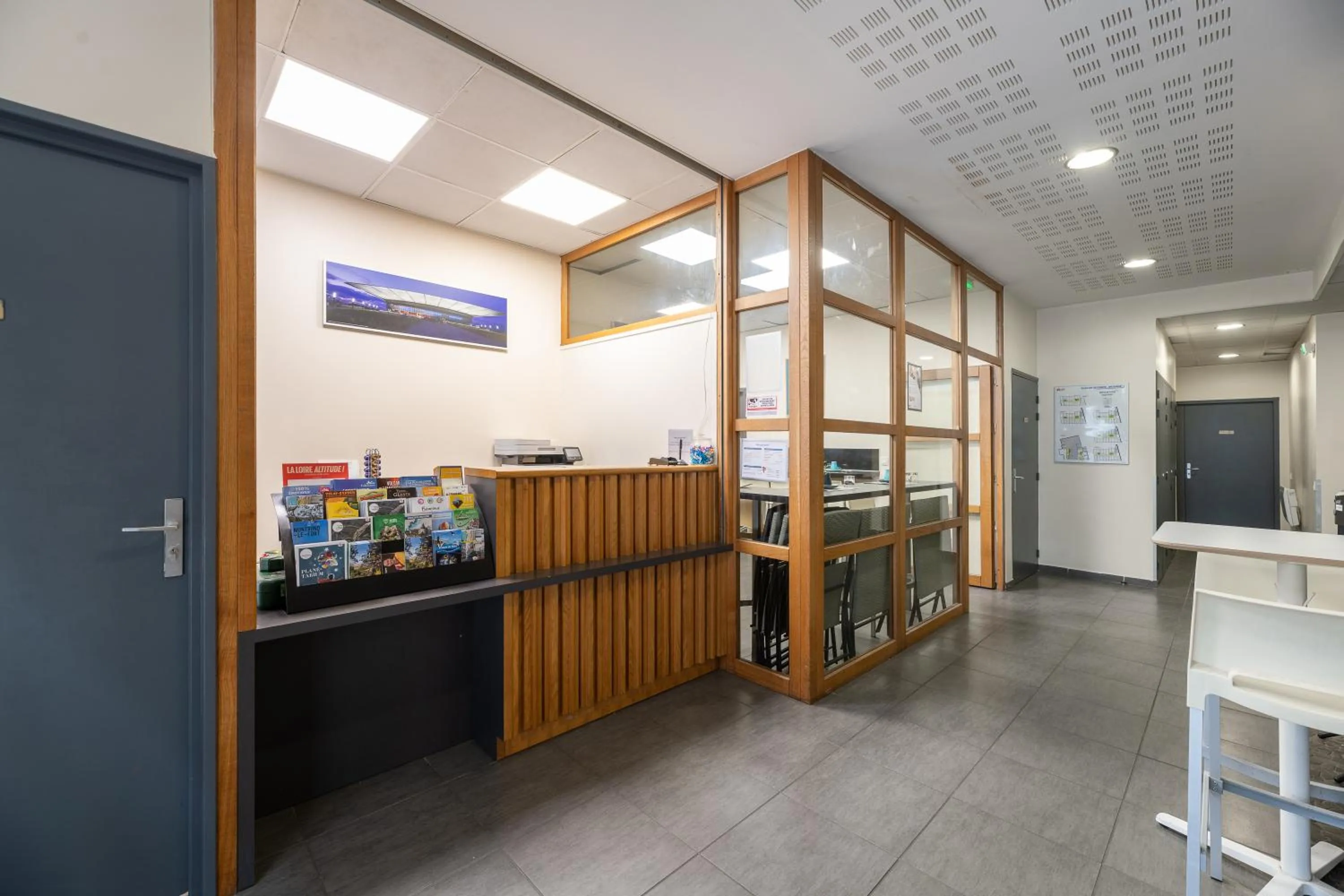 Lobby or reception in Residhotel St Etienne Centre