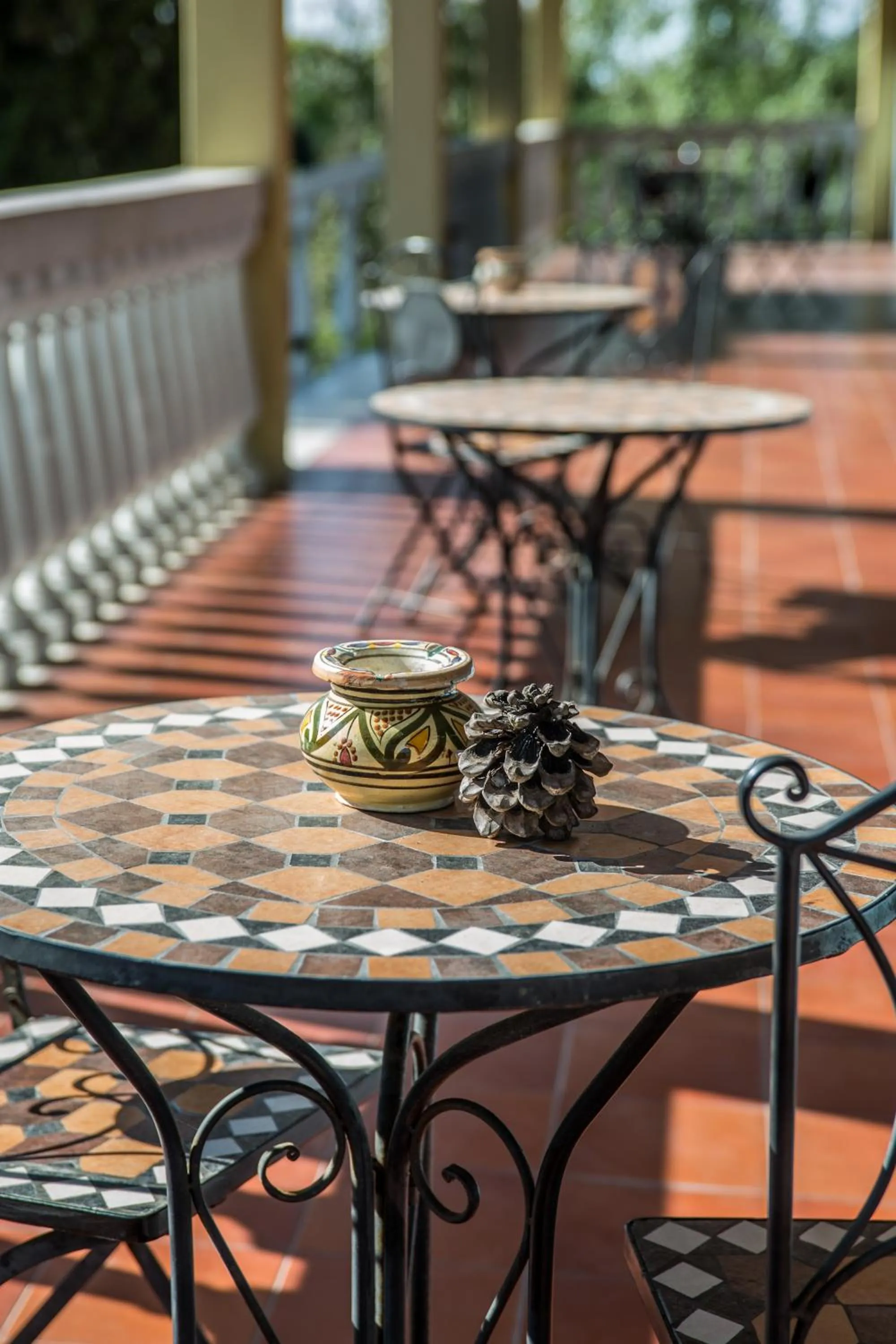 Balcony/Terrace in Hotel Il Lato Azzurro - Isola di Sant'Erasmo - NO VEHICLES ACCESS