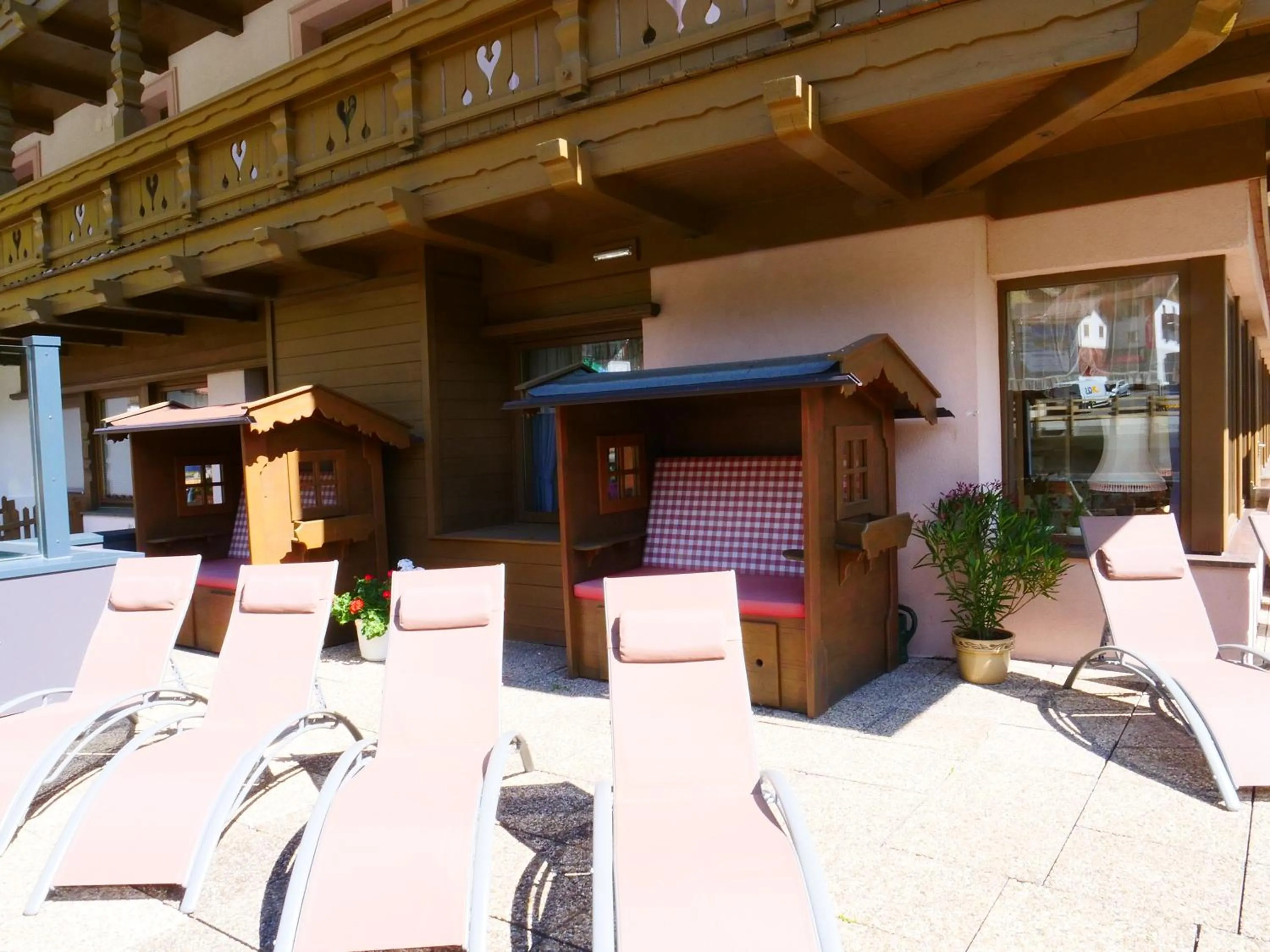 Balcony/Terrace in Parkhotel Sölden