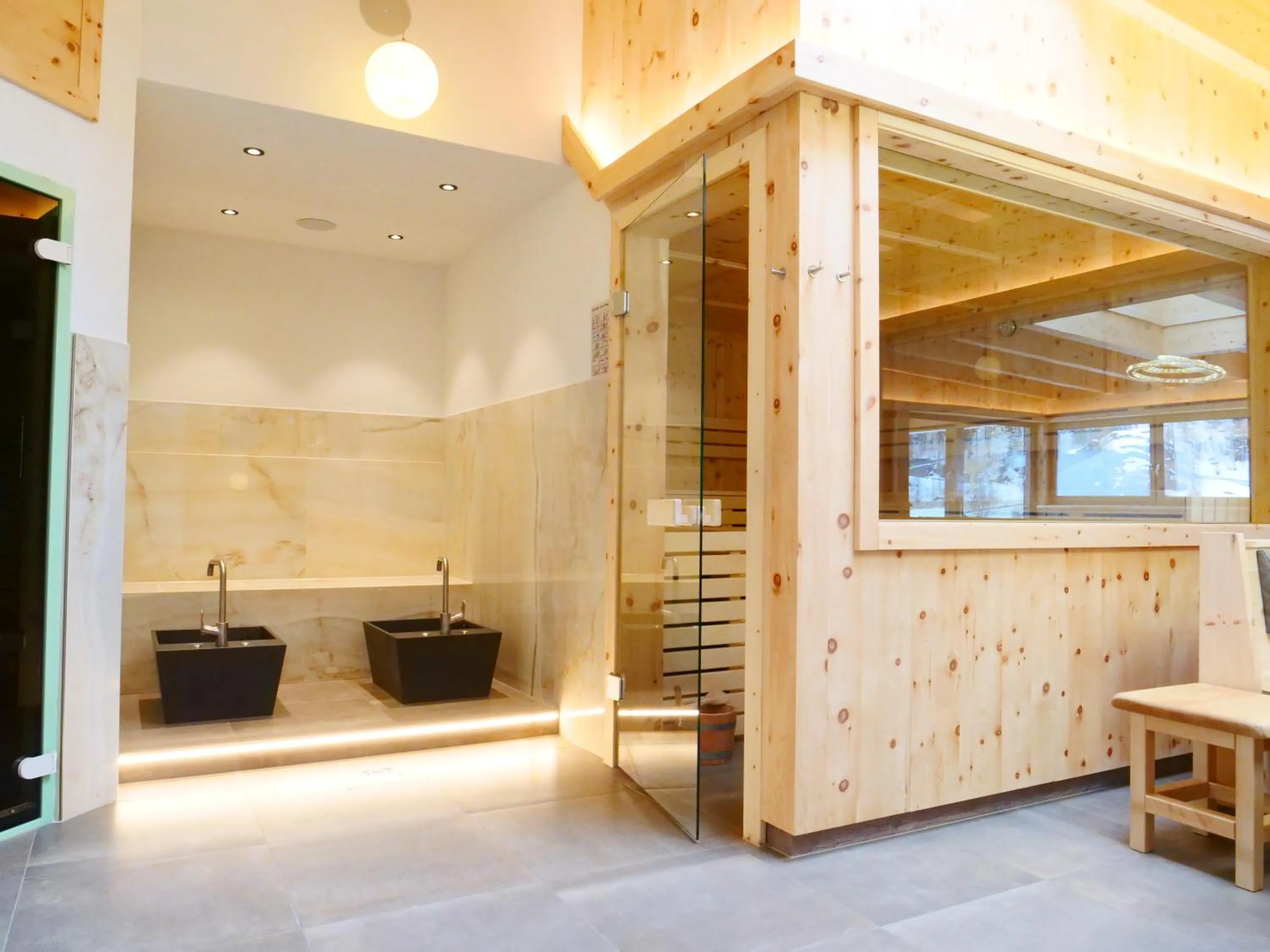 Sauna in Parkhotel Sölden