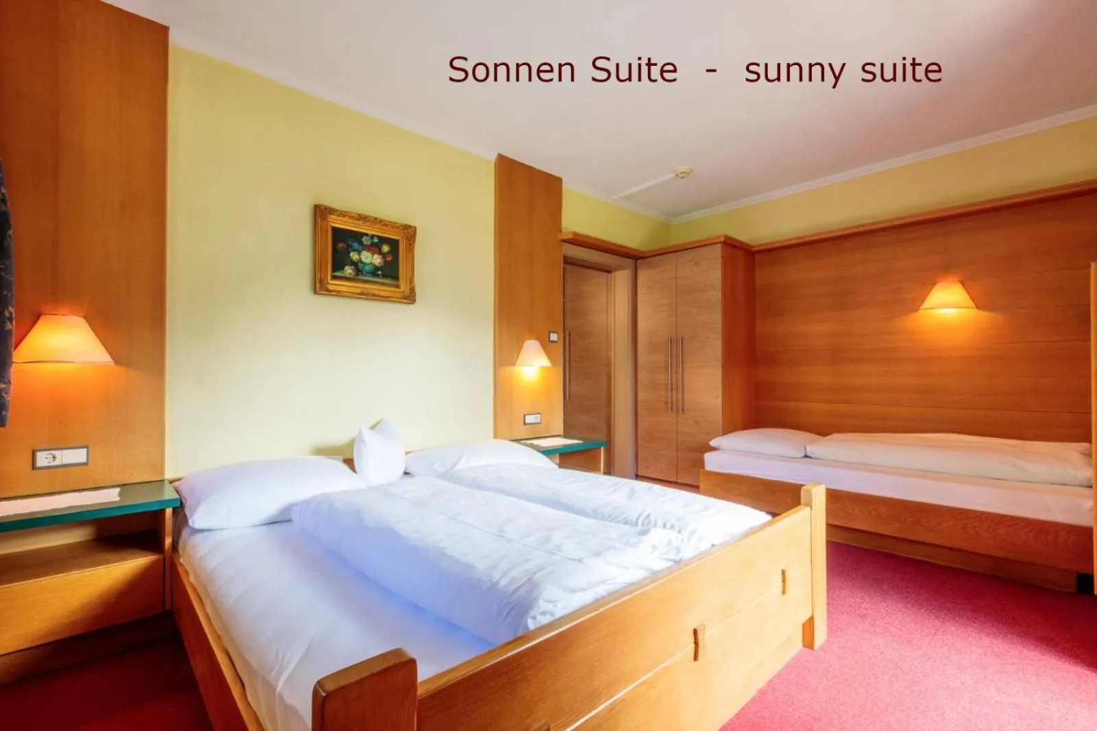 Bedroom, Bed in Parkhotel Sölden