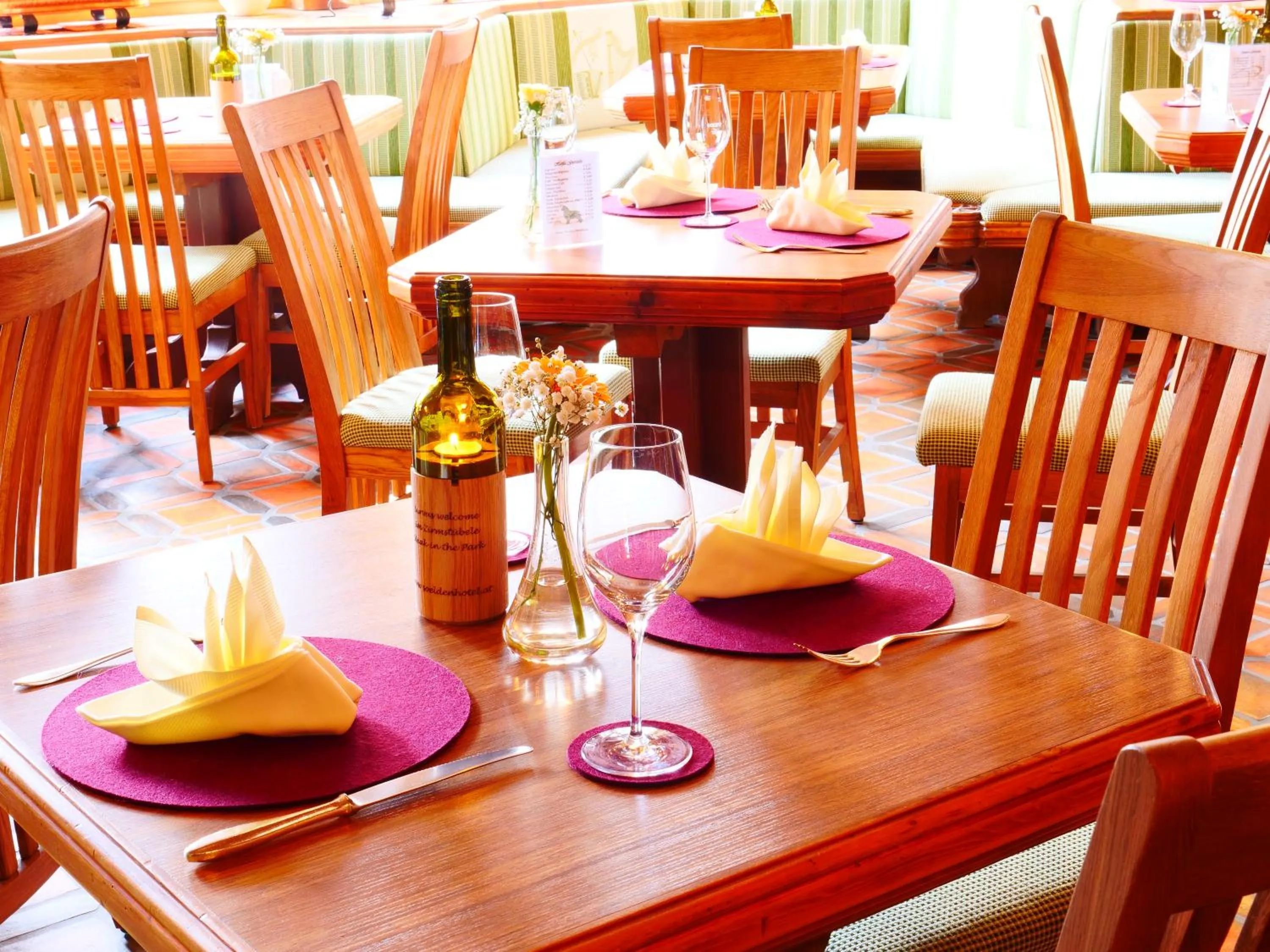 Restaurant/places to eat in Parkhotel Sölden