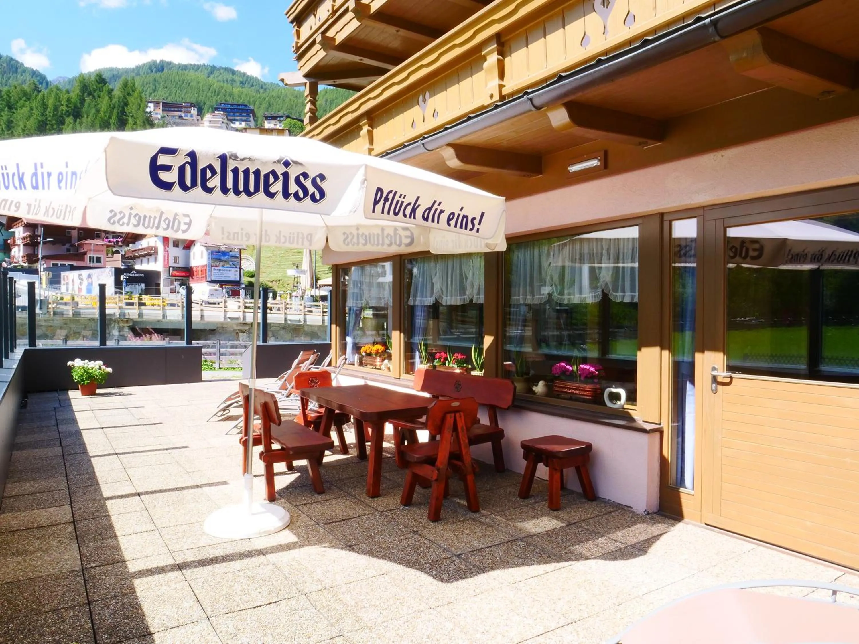 Balcony/Terrace in Parkhotel Sölden