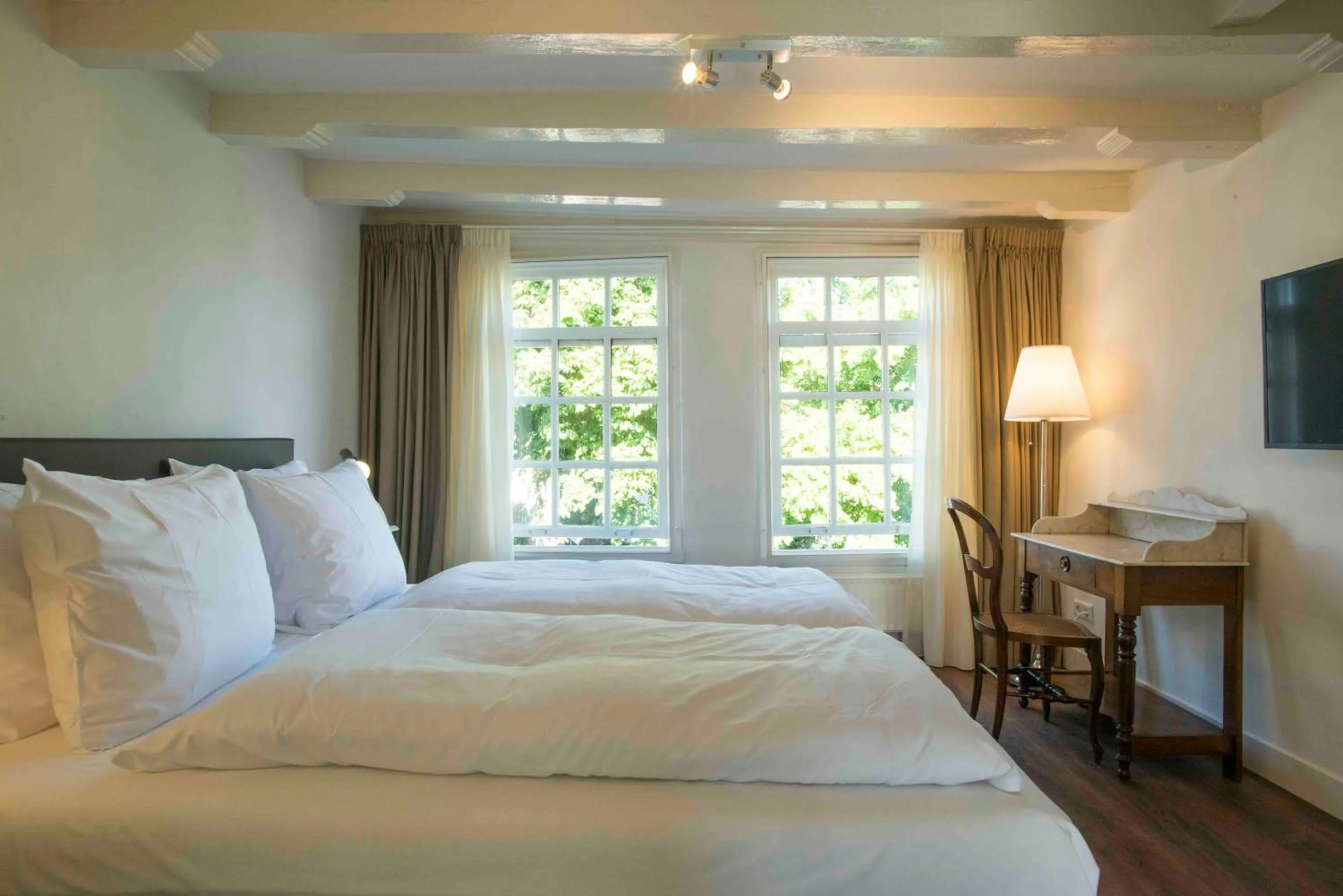 Photo of the whole room, Bed in Logement 't Oude Bierhuys