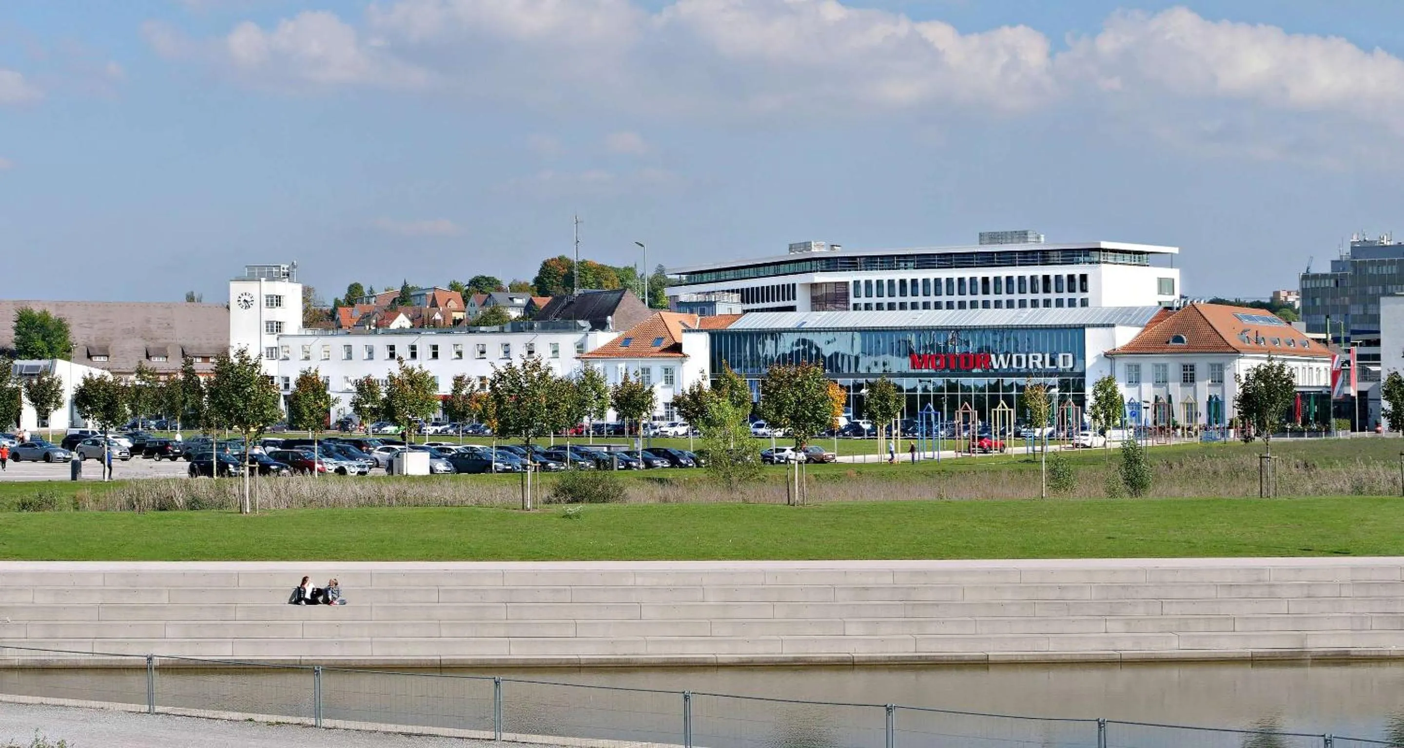 Nearby landmark in V8 HOTEL Motorworld Region Stuttgart