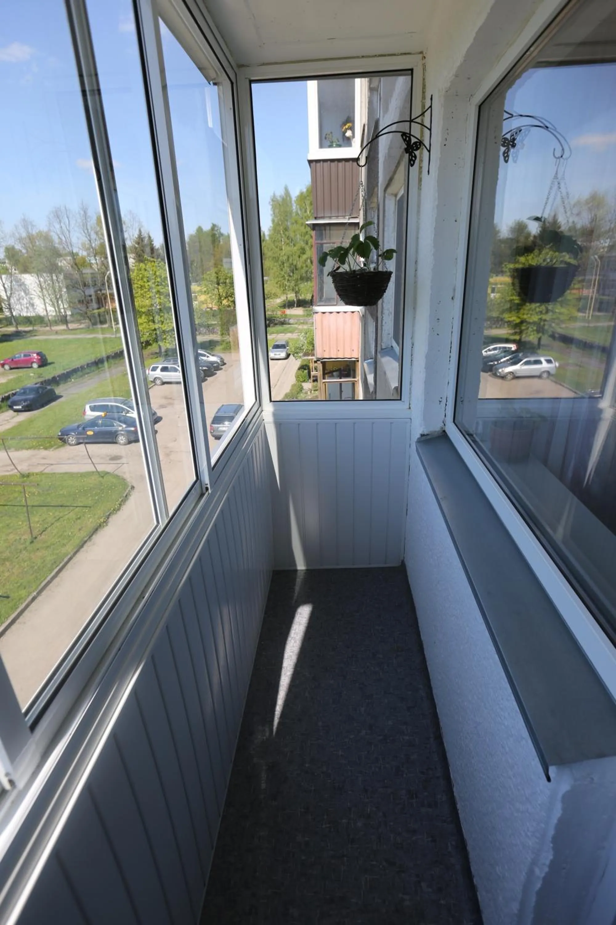 Balcony/Terrace in Modern 2 Rooms Apartment